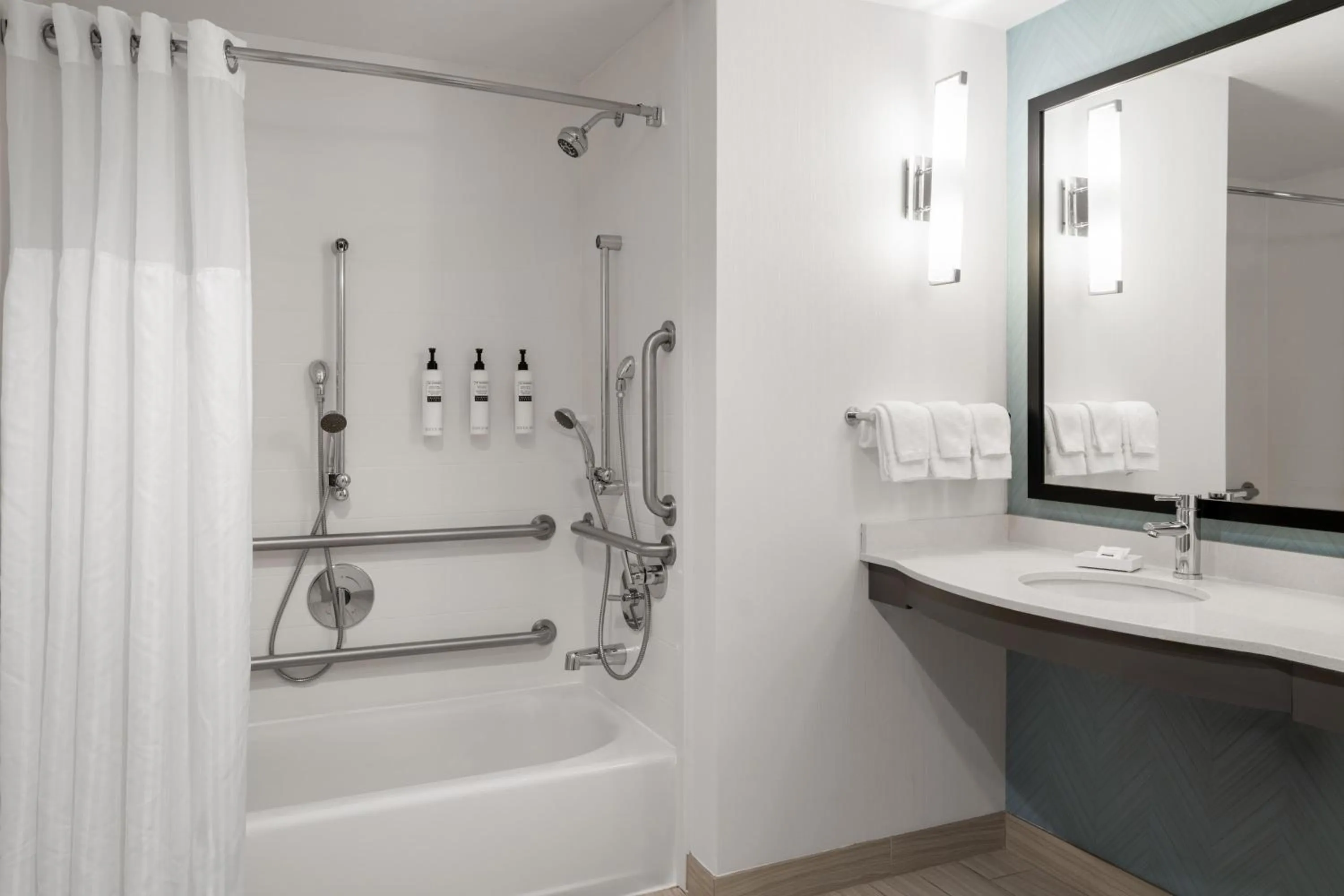 Bathroom in Hilton Garden Inn Lenox Pittsfield