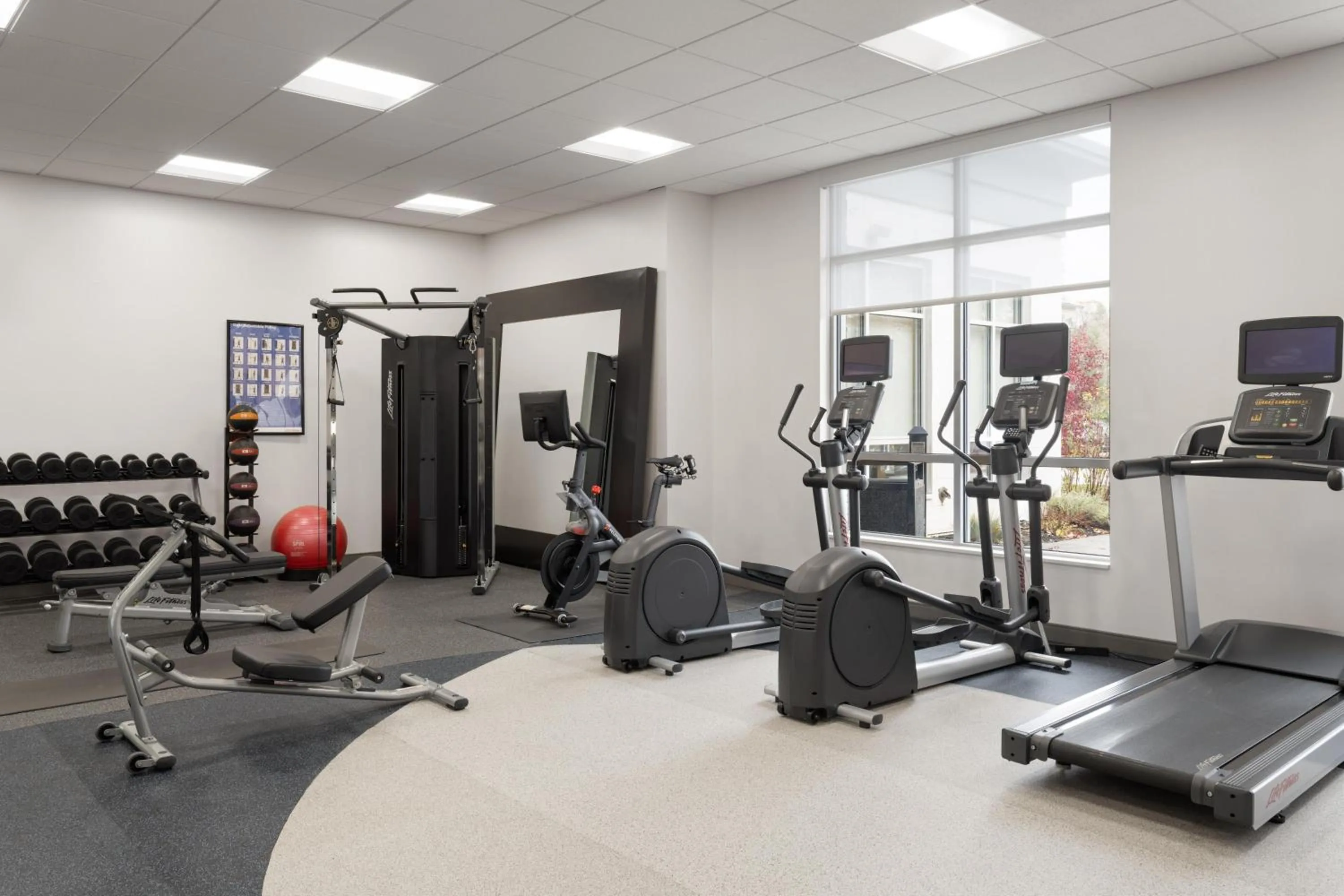 Fitness centre/facilities in Hilton Garden Inn Lenox Pittsfield