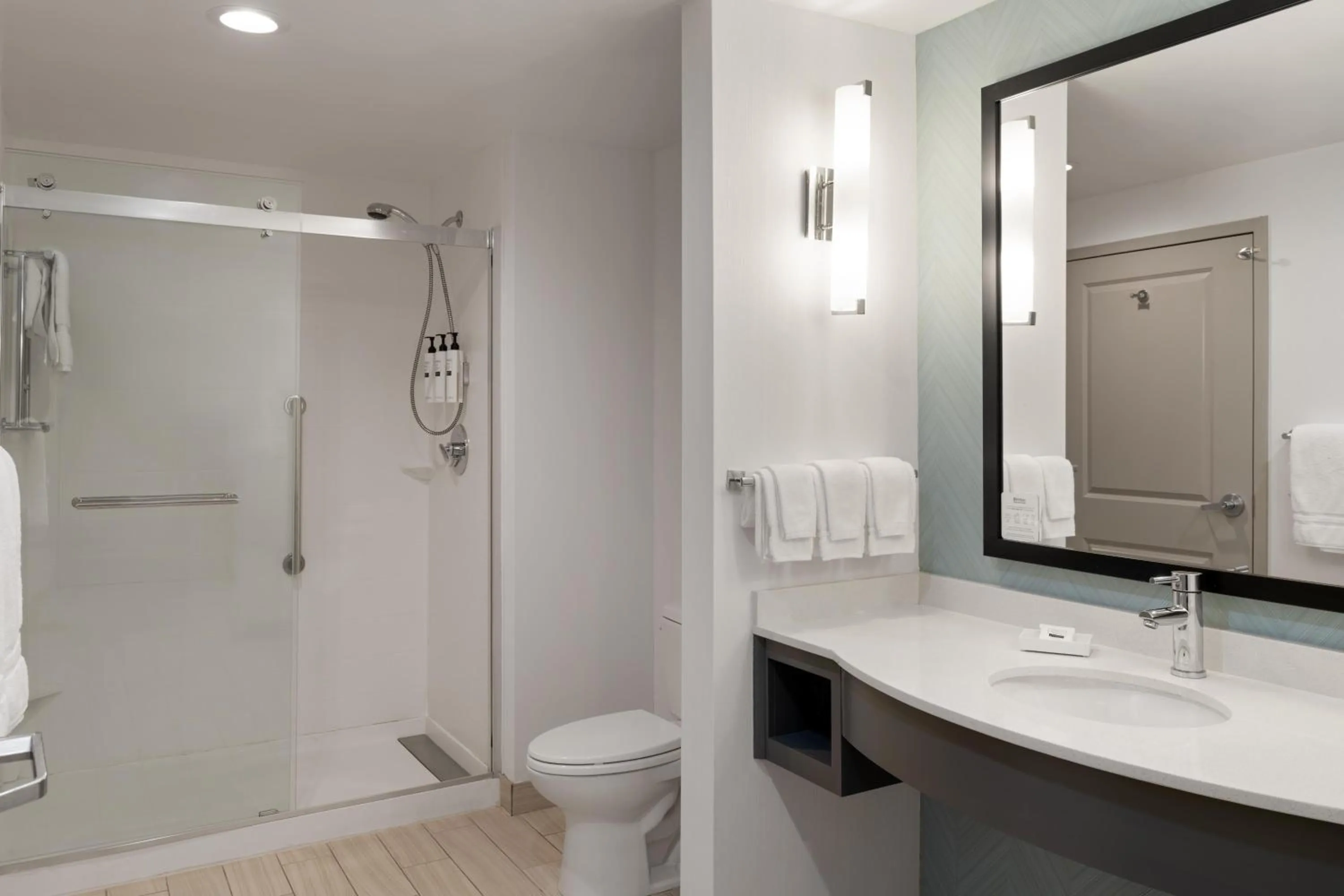 Bathroom in Hilton Garden Inn Lenox Pittsfield