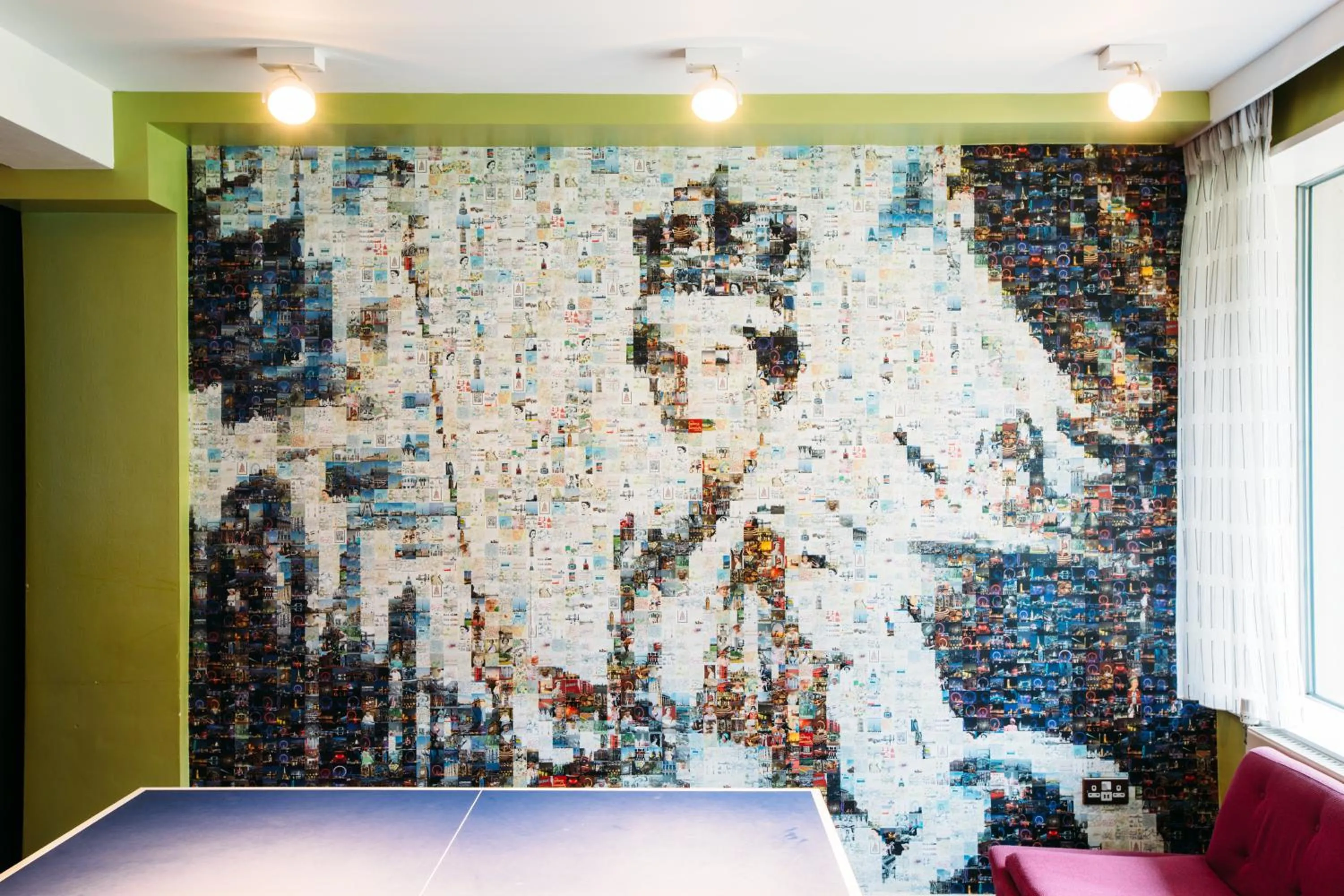 Game Room in Safestay London Kensington Holland Park