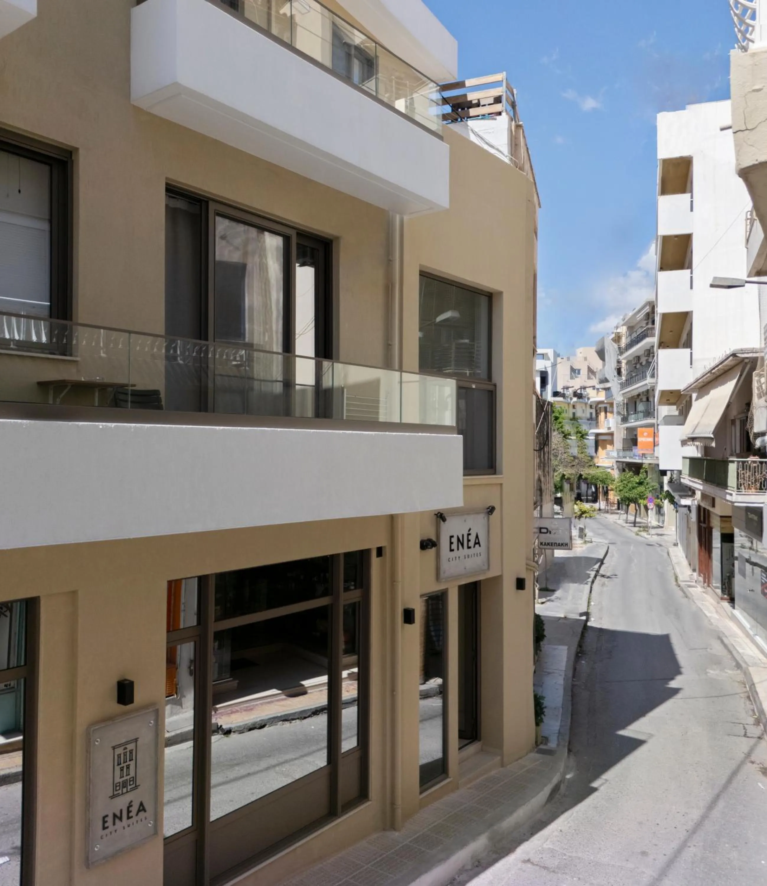 Facade/entrance in Enea City Suites