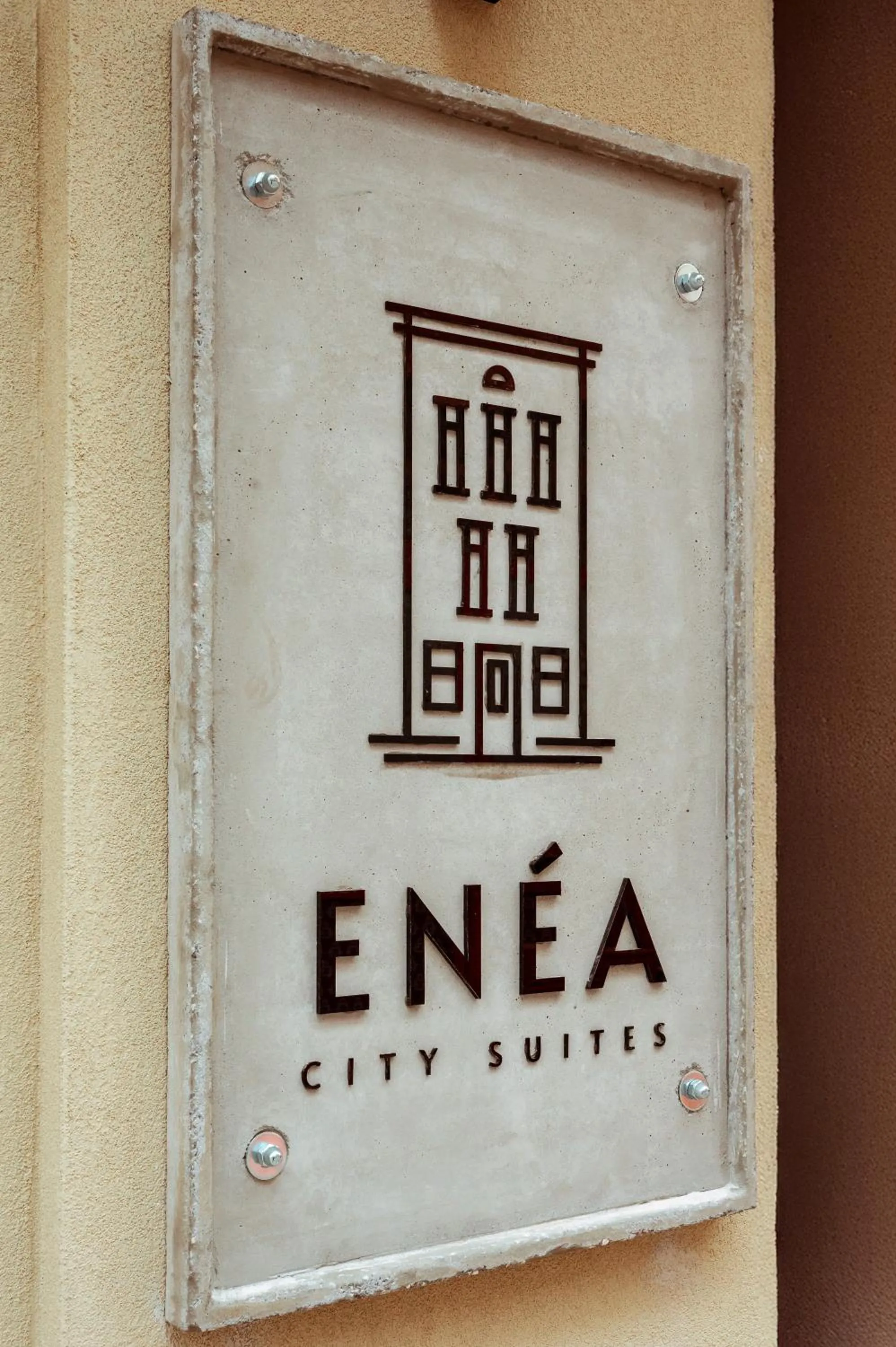 Logo/Certificate/Sign in Enea City Suites