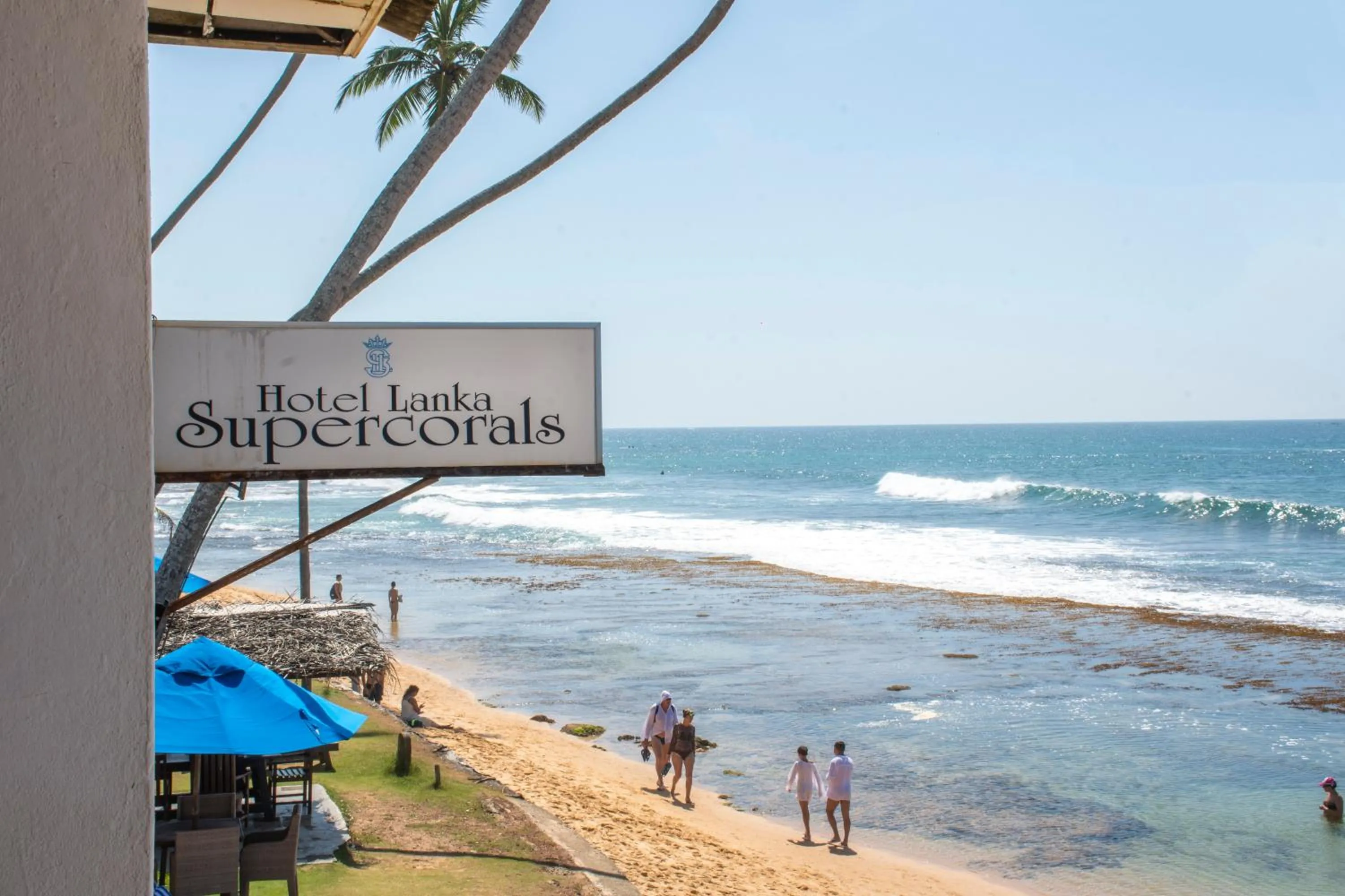 Beach in Hotel Lanka Super Corals