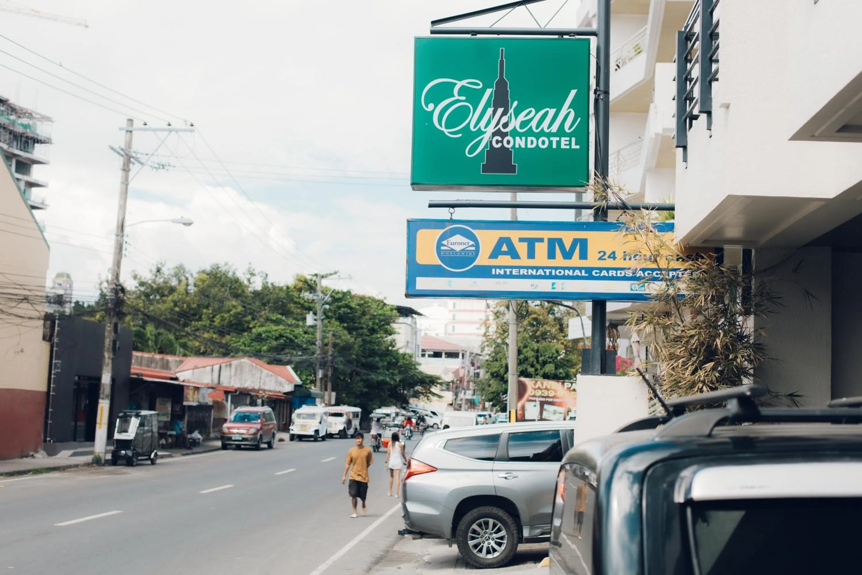 Street view in Elyseah Condotel, Angeles Pampanga
