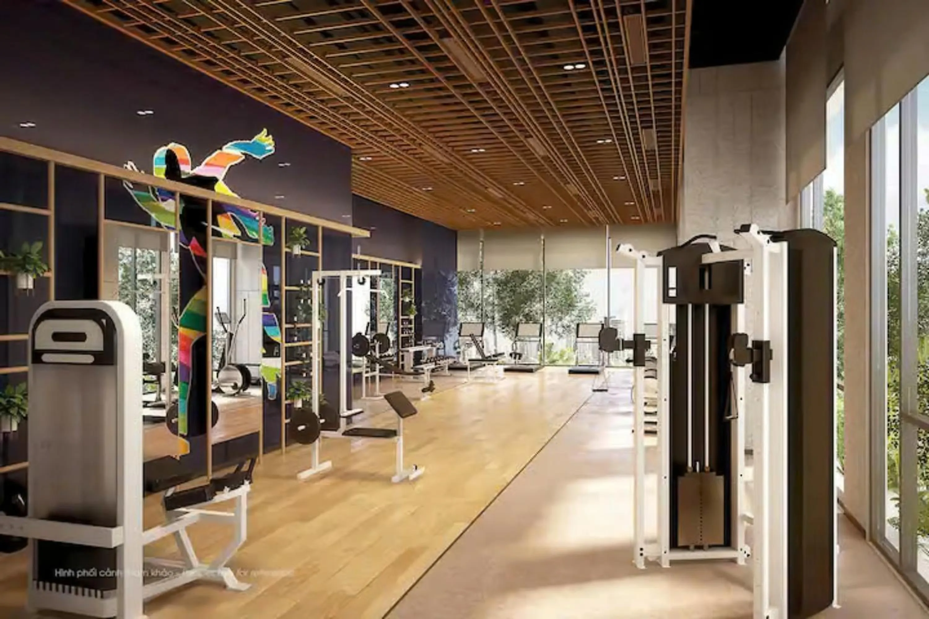 Fitness centre/facilities in The Antonia Apartments - Korea Town D7
