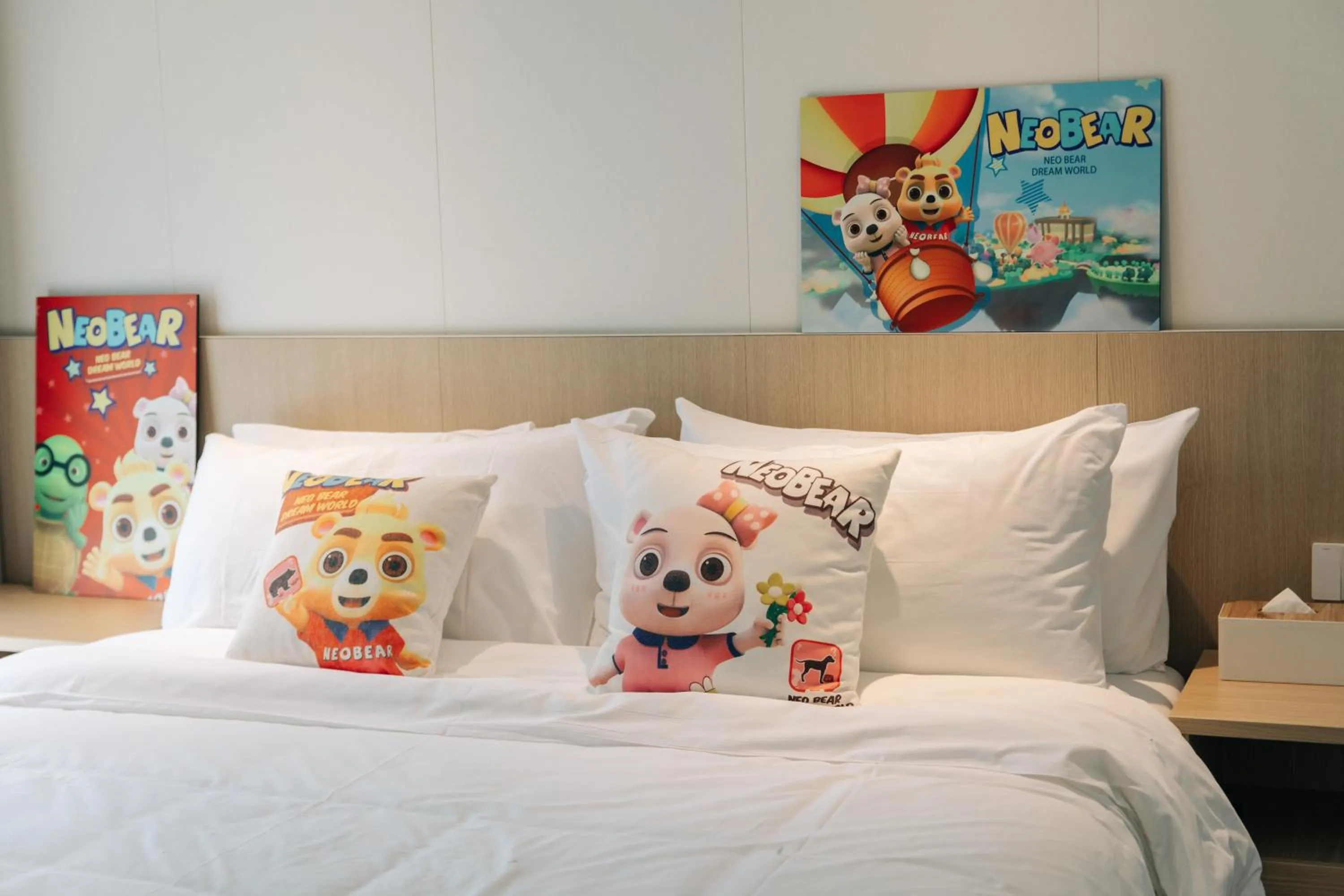 Bed in Nian hotel & resorts