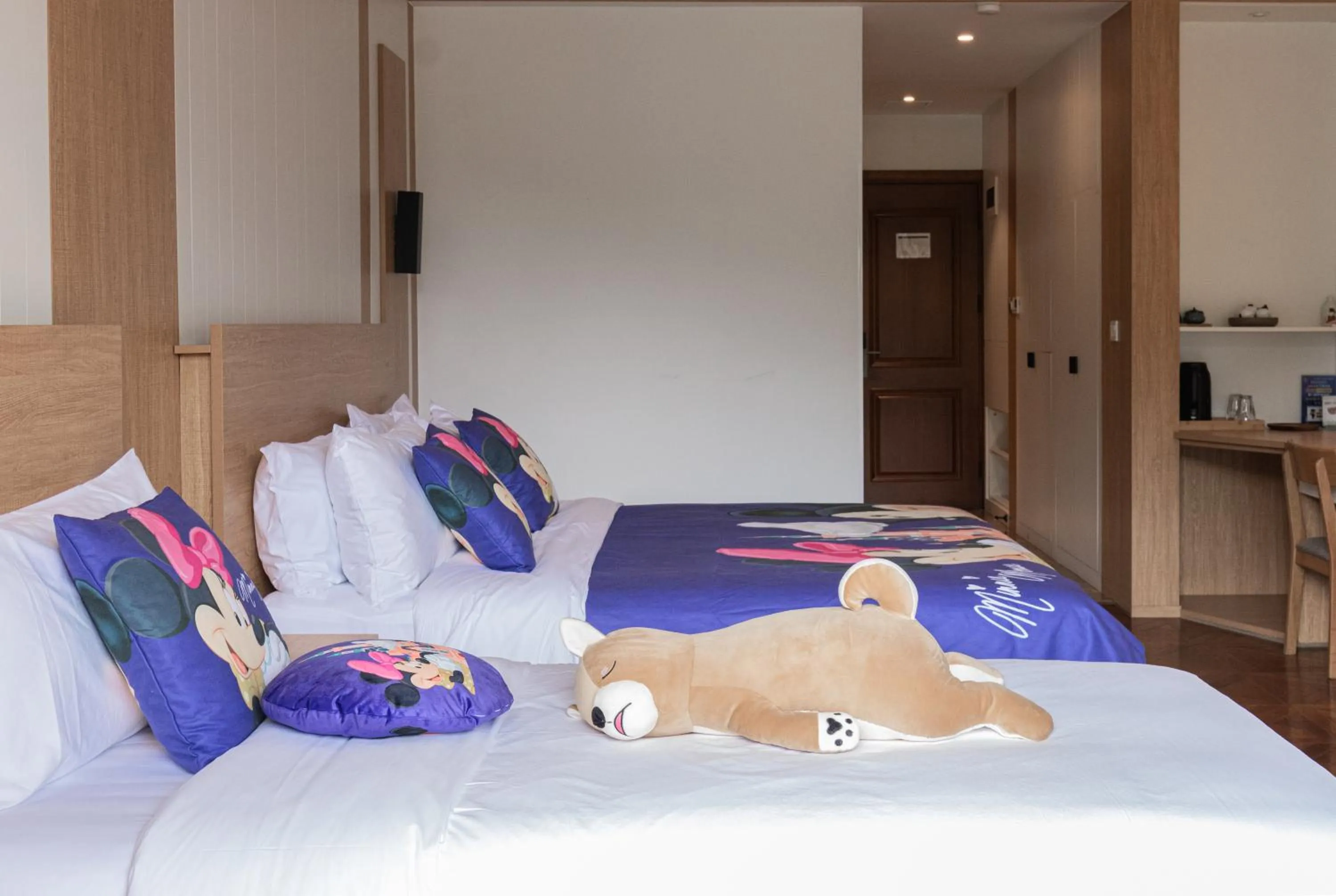 Bed in Nian hotel & resorts