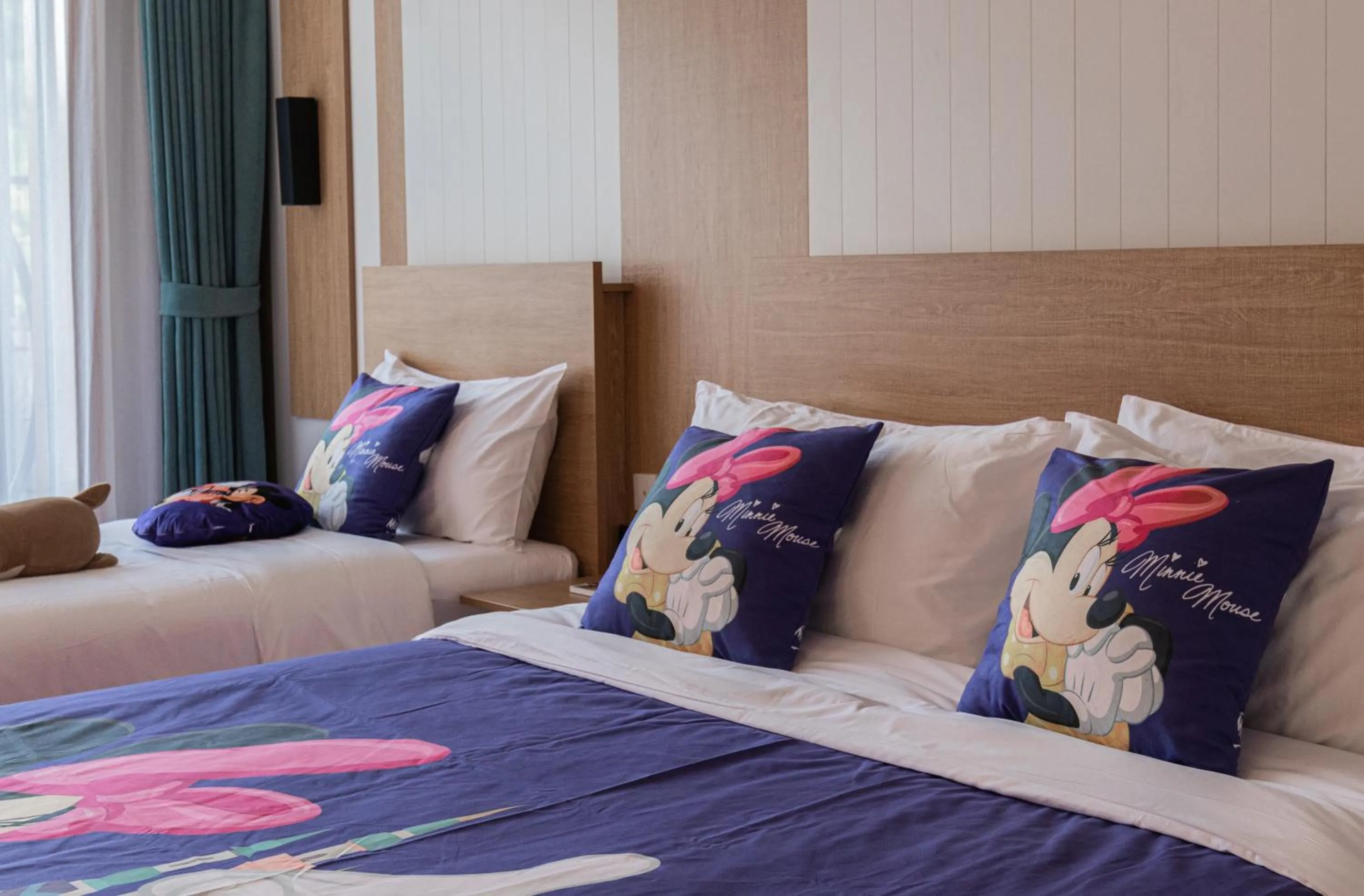 Bed in Nian hotel & resorts