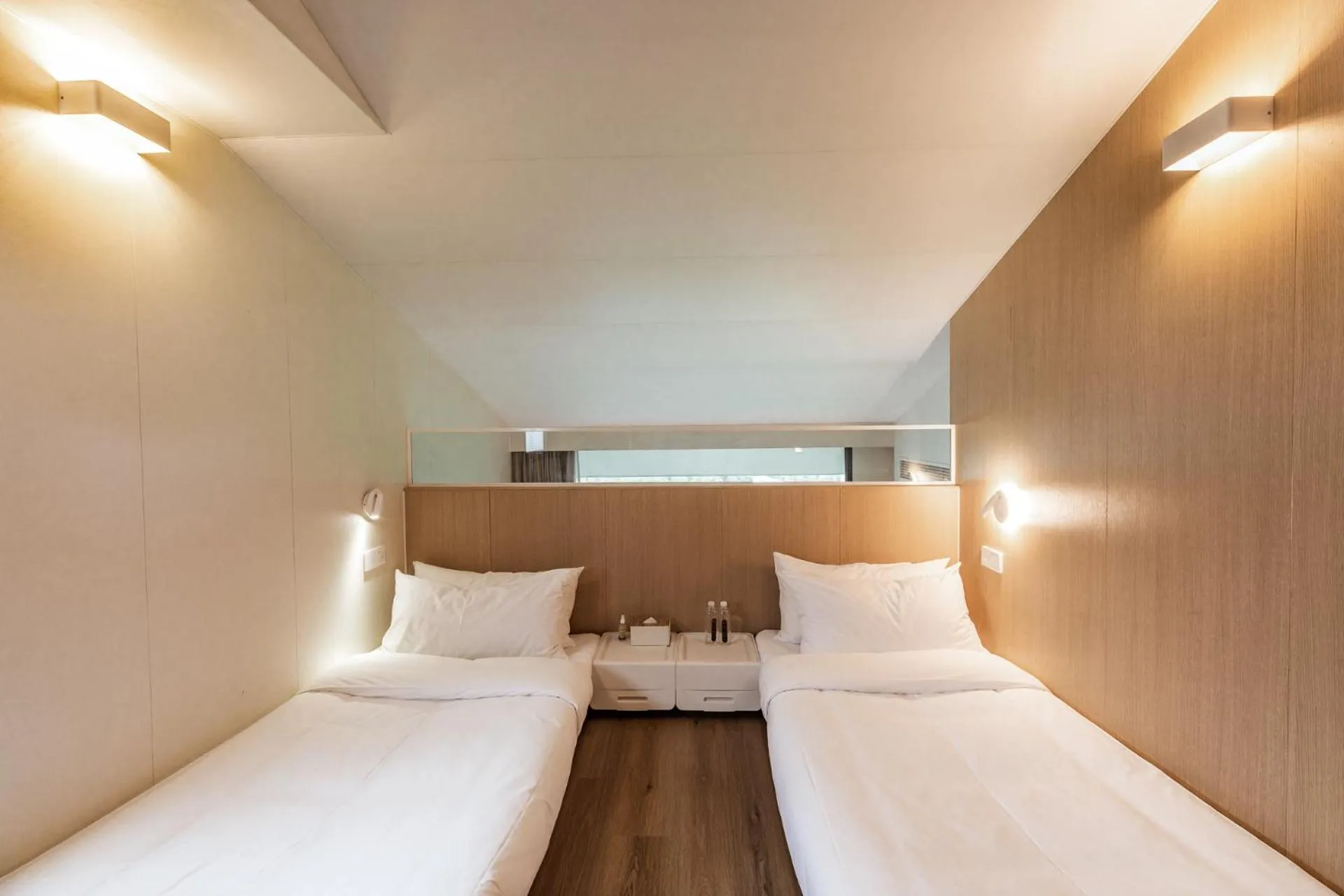 Bed in Nian hotel & resorts