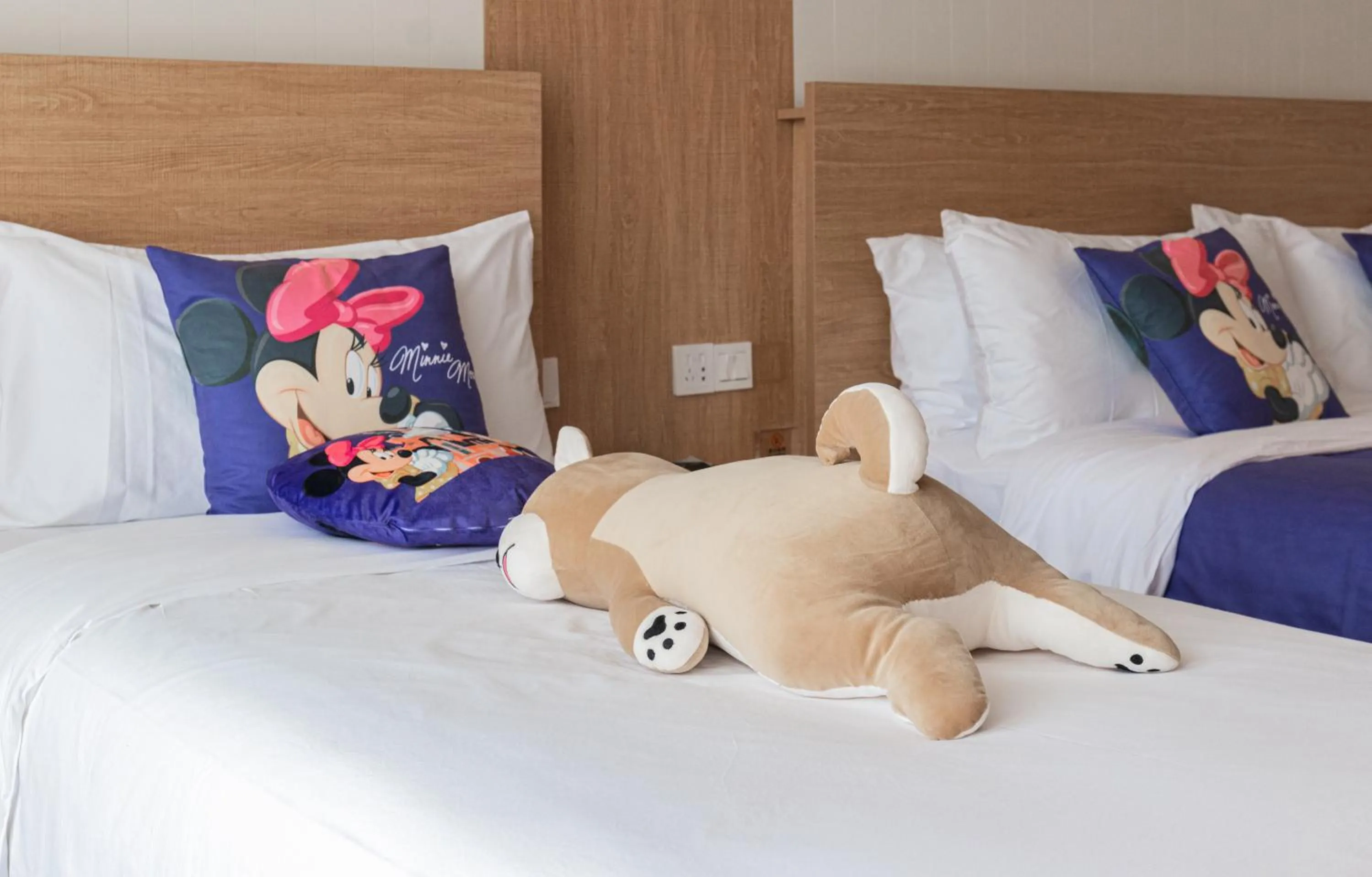 Bed in Nian hotel & resorts