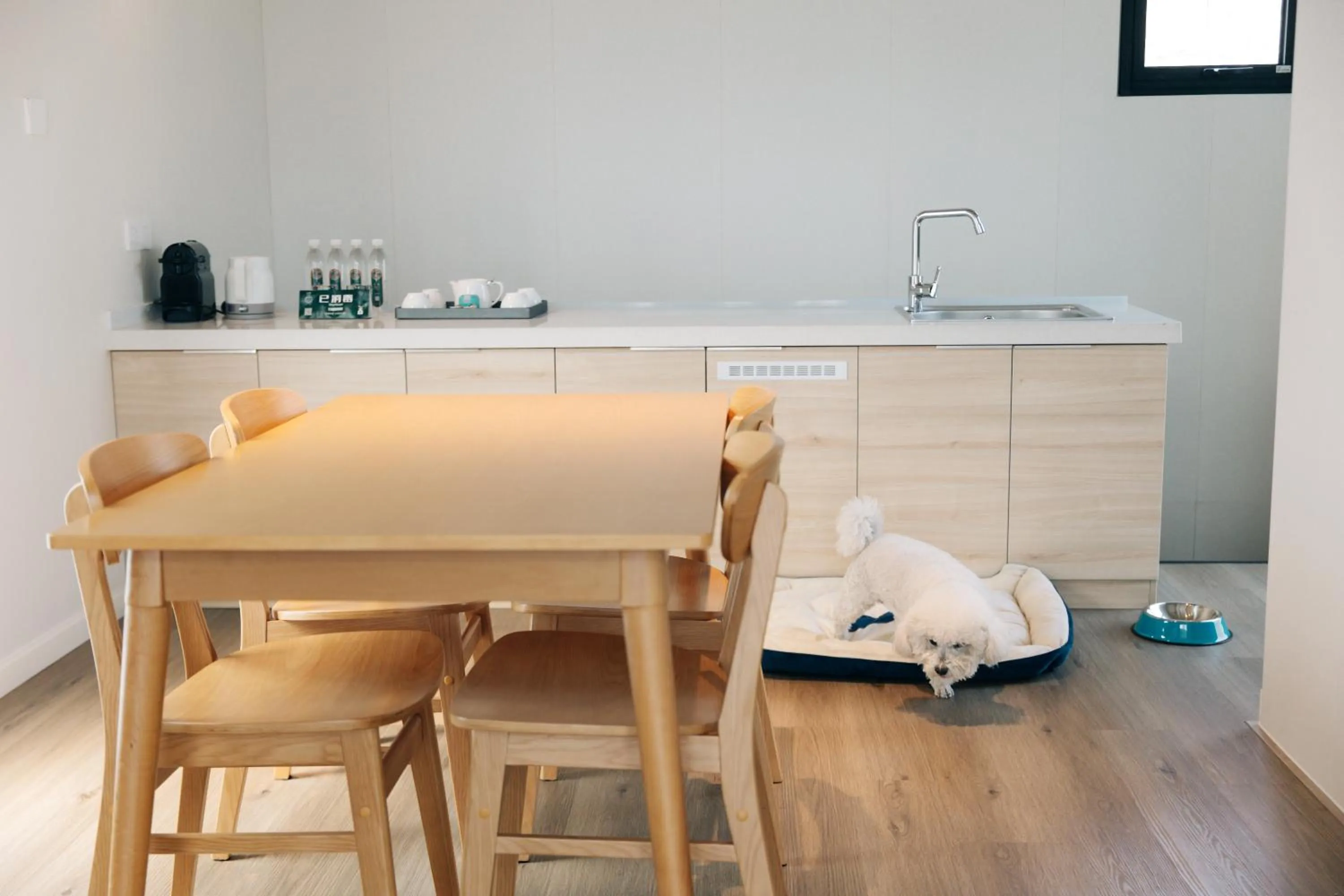 Kitchen or kitchenette in Nian hotel & resorts