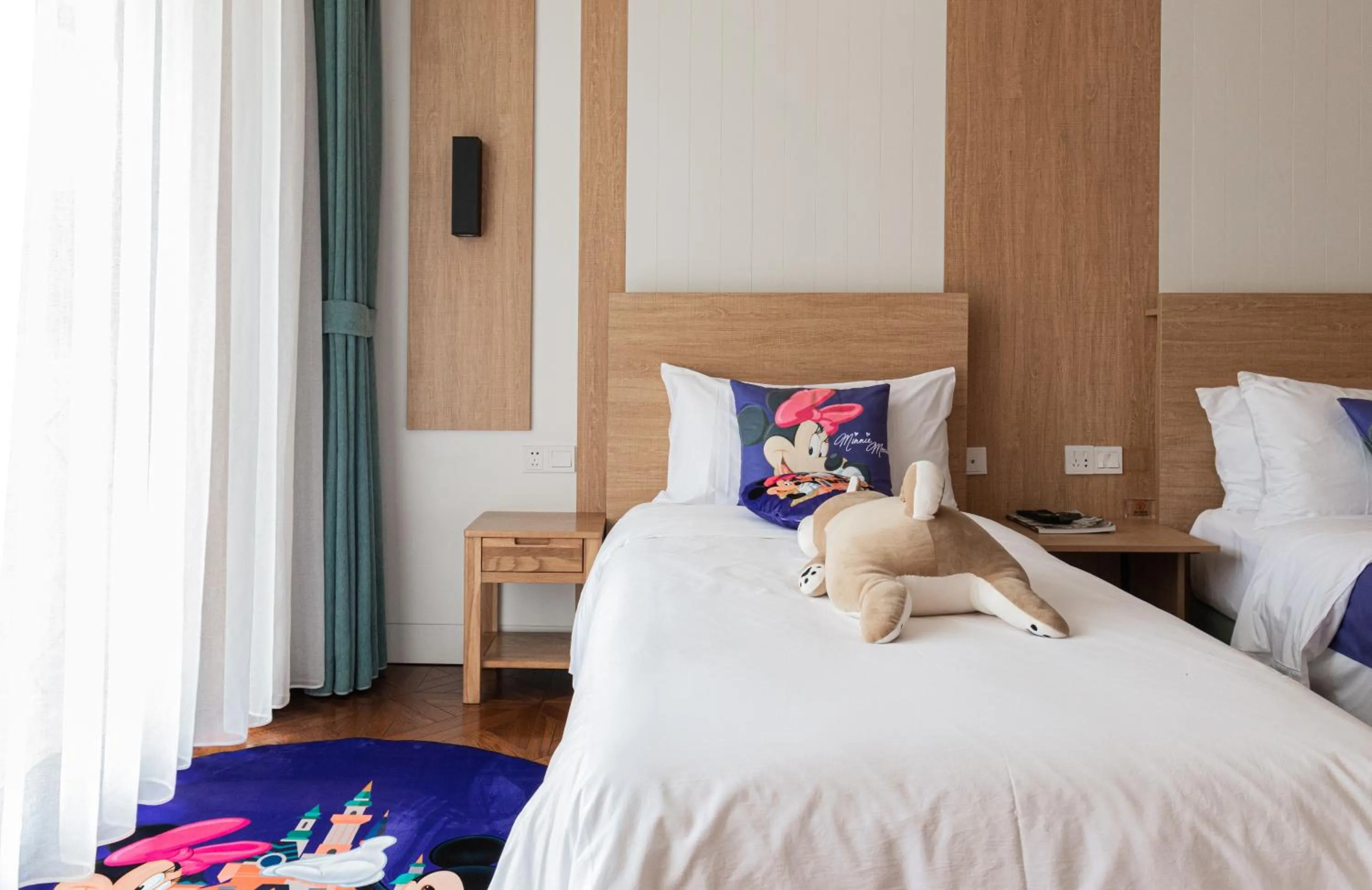 Bed in Nian hotel & resorts