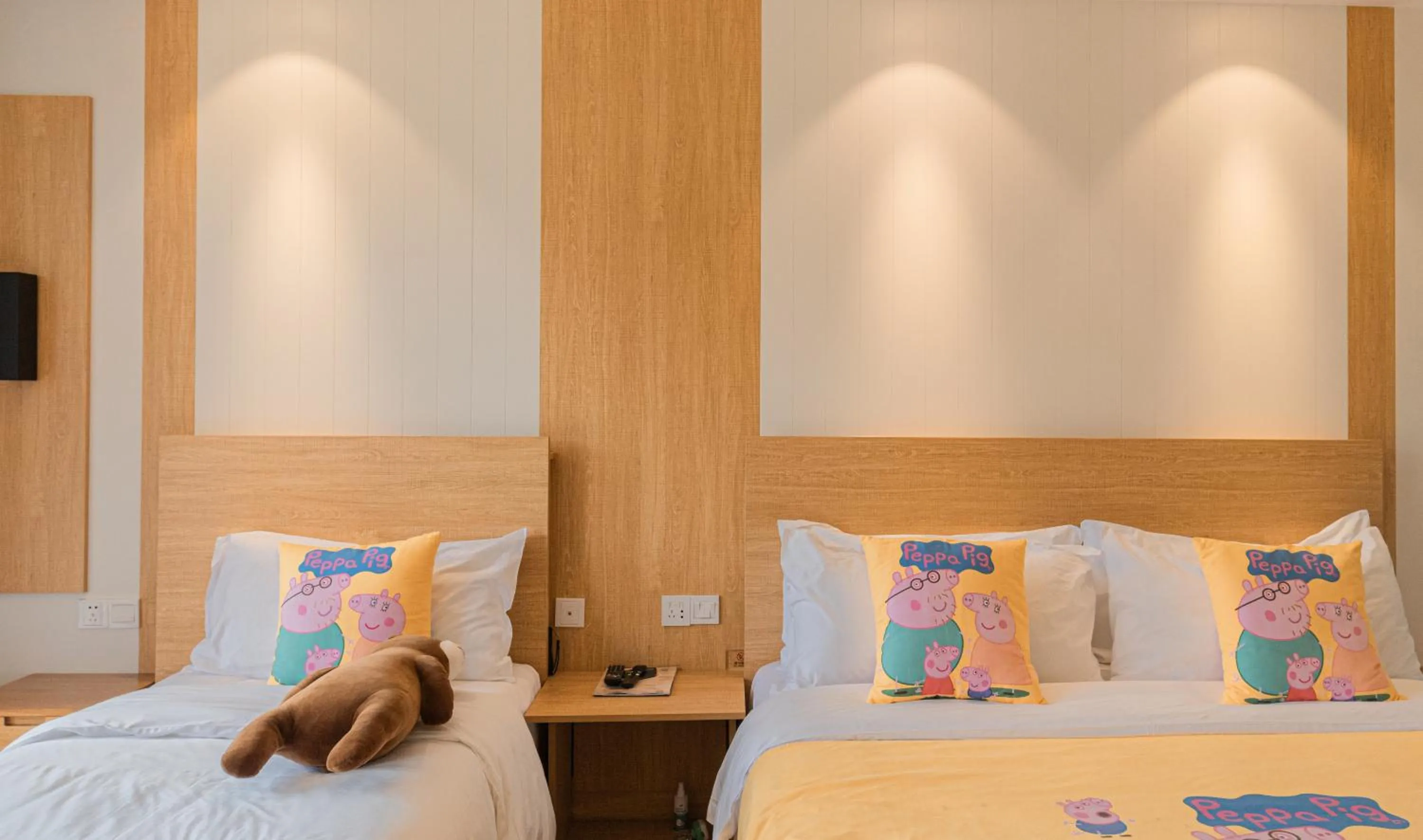 Bed in Nian hotel & resorts