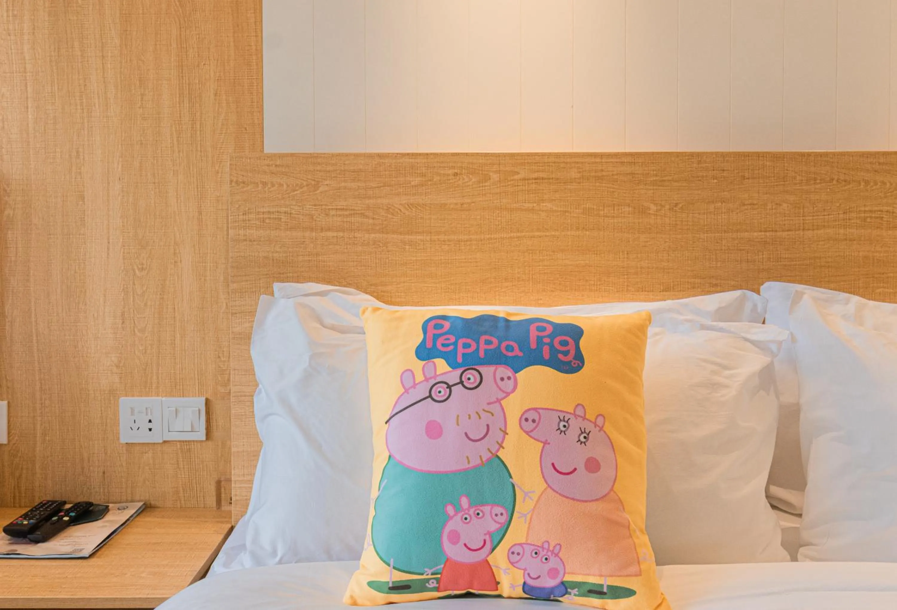 Bed in Nian hotel & resorts