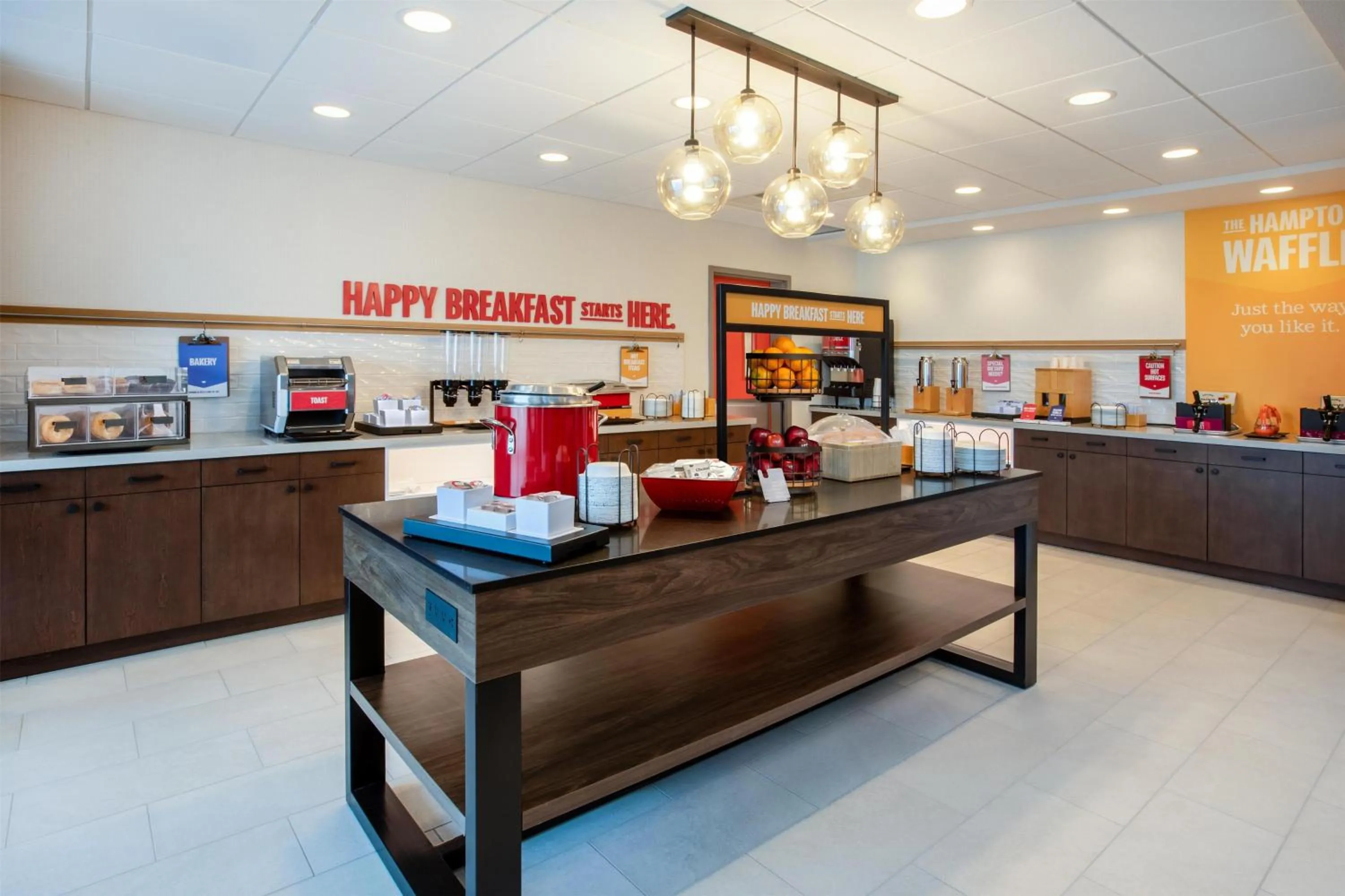 Breakfast in Hampton Inn & Suites La Grande, Or