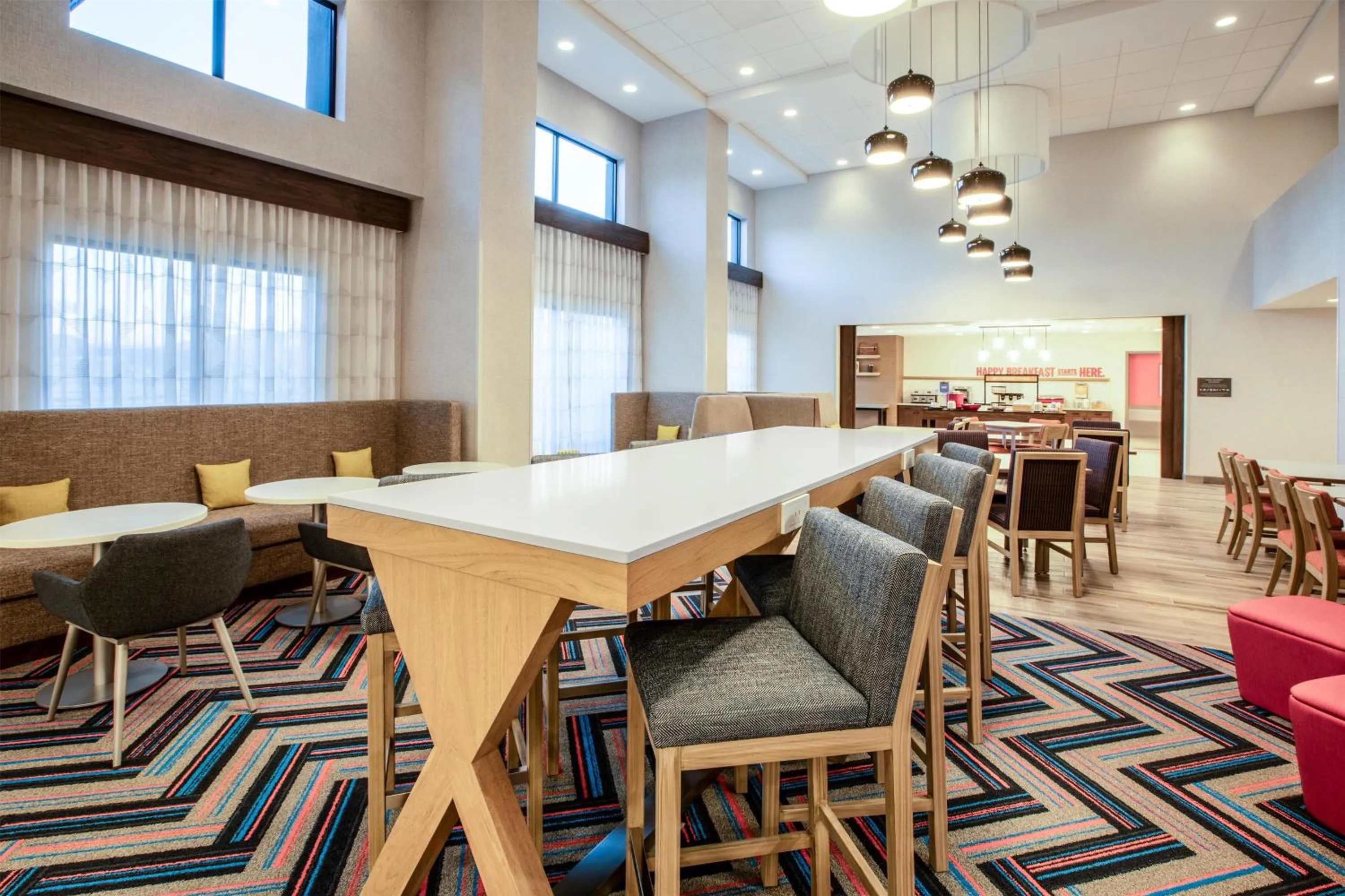 Lobby or reception in Hampton Inn & Suites La Grande, Or