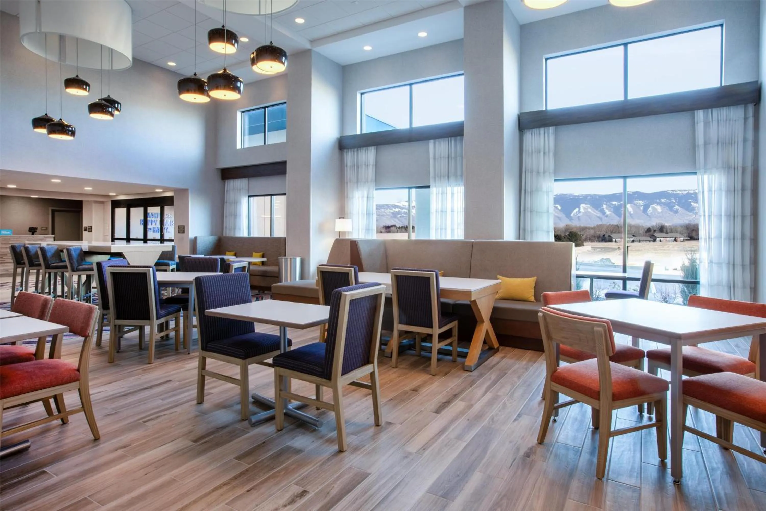 Lobby or reception in Hampton Inn & Suites La Grande, Or