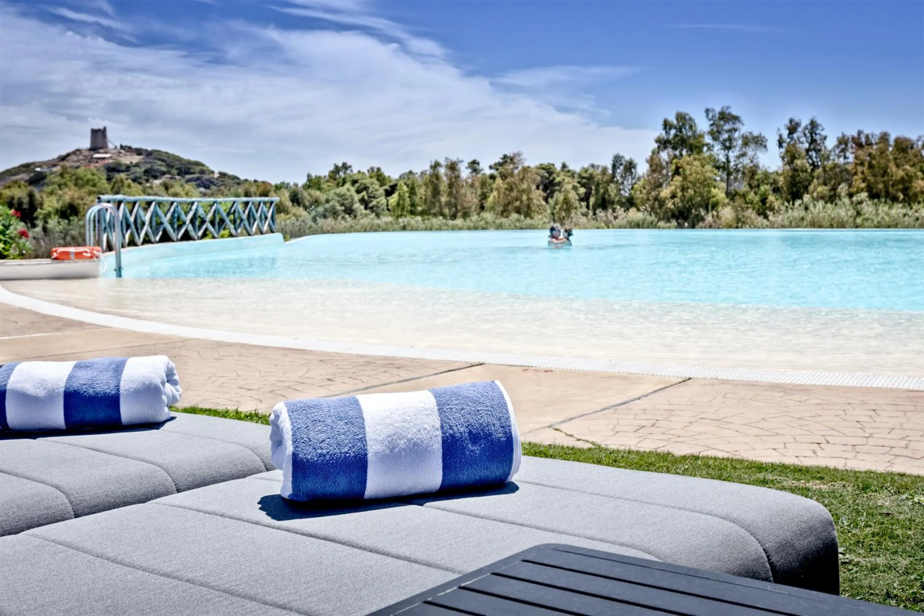 Pool view in Veridia Resort Sardinia, a member of Radisson Individuals