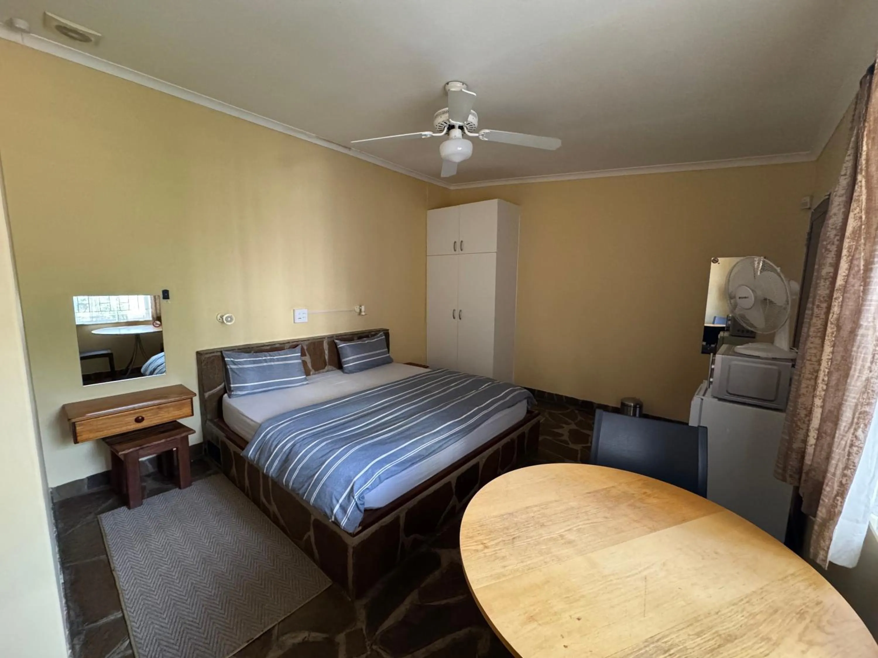 Bed in Ramblers Self Catering Accommodation