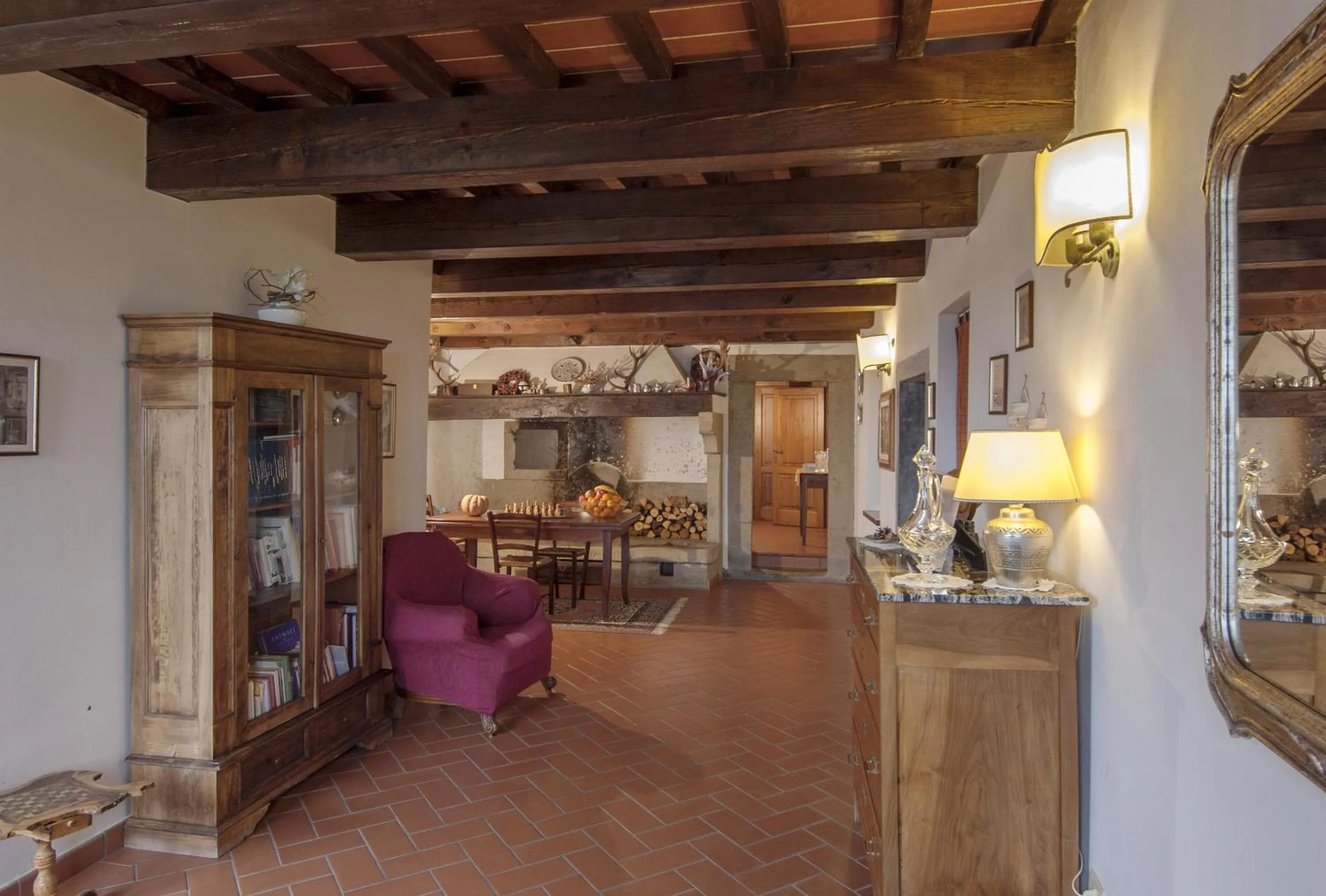Living room in Borgo Tramonte