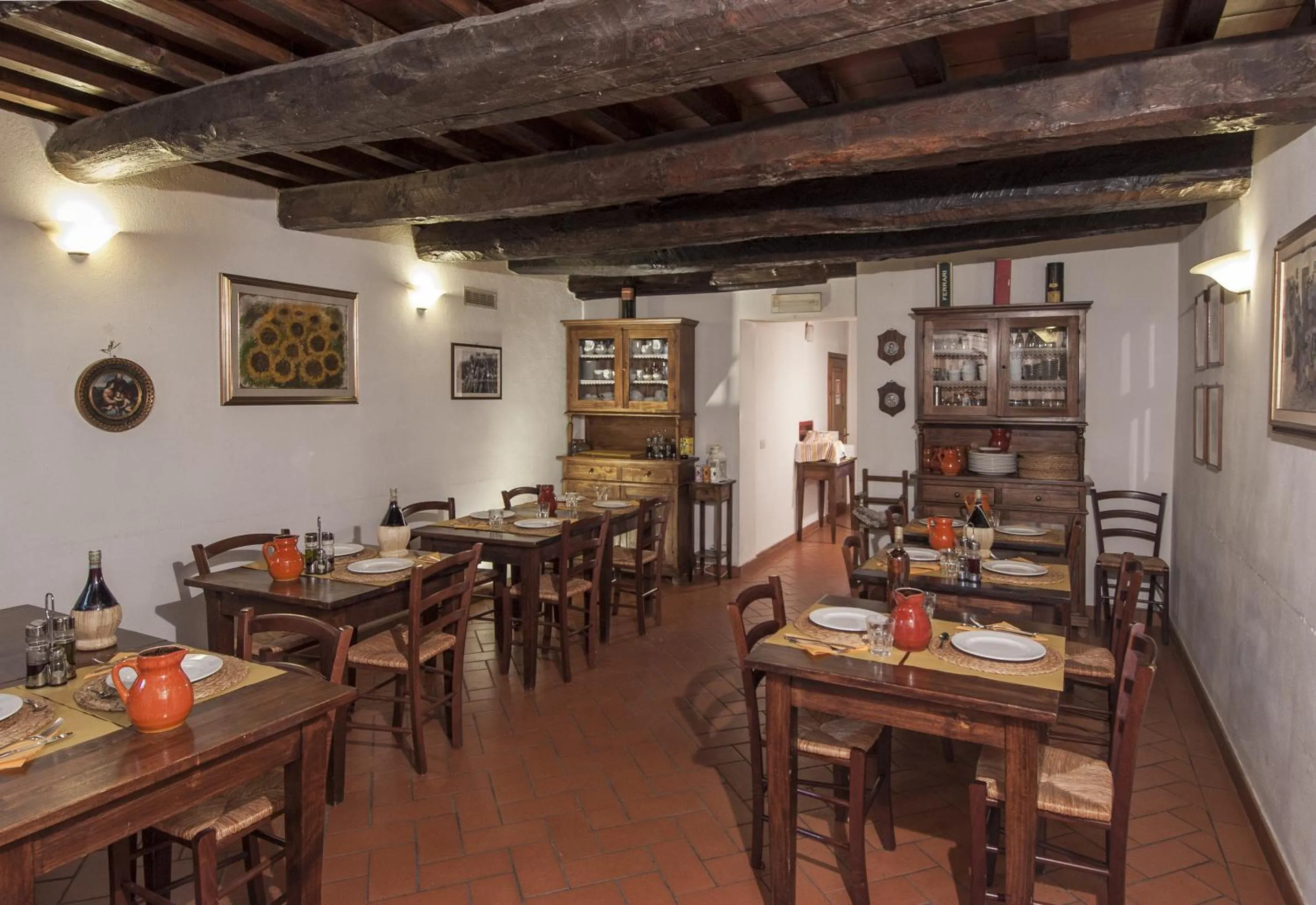 Dining area in Borgo Tramonte
