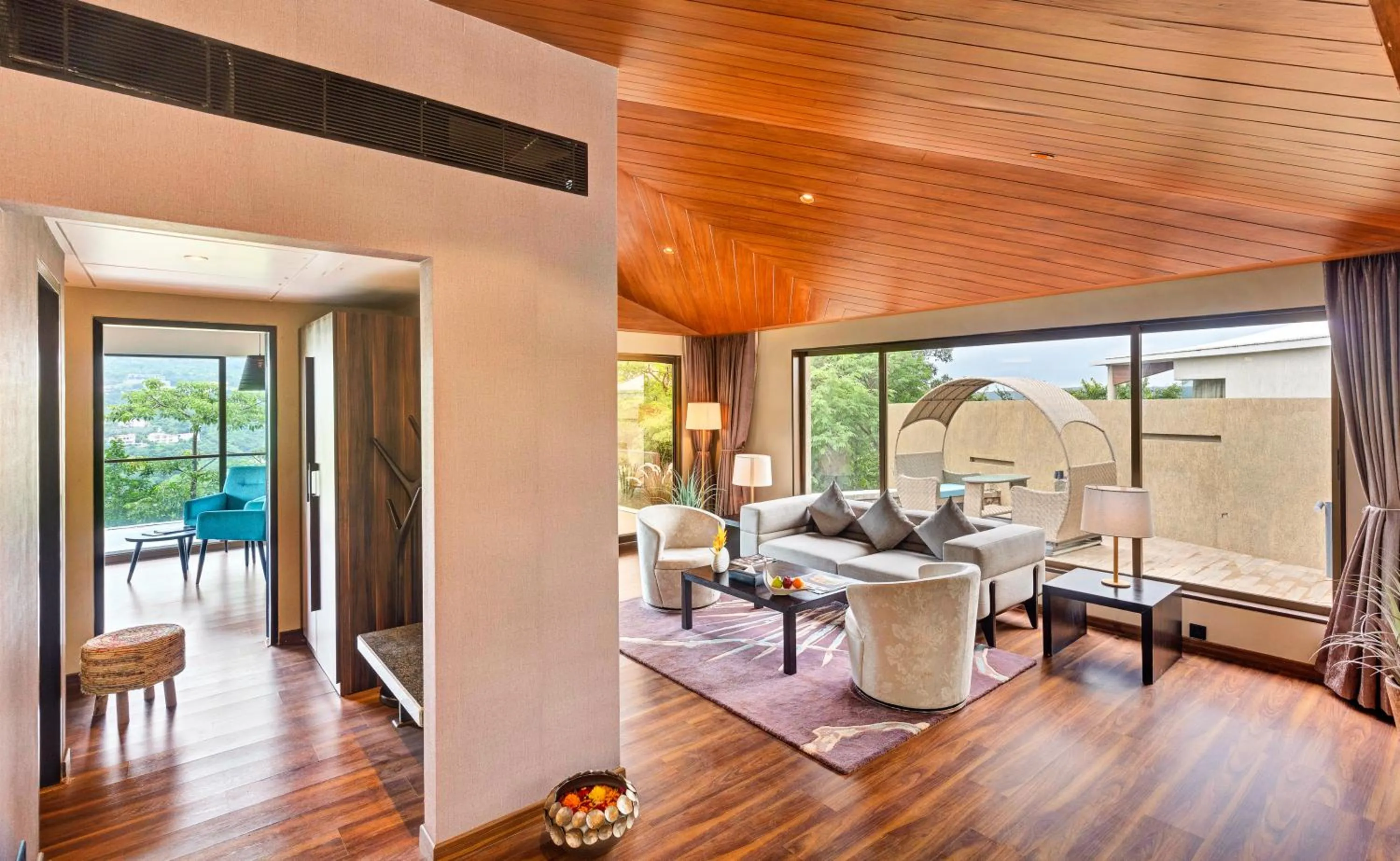 Living room in Aamby Valley City