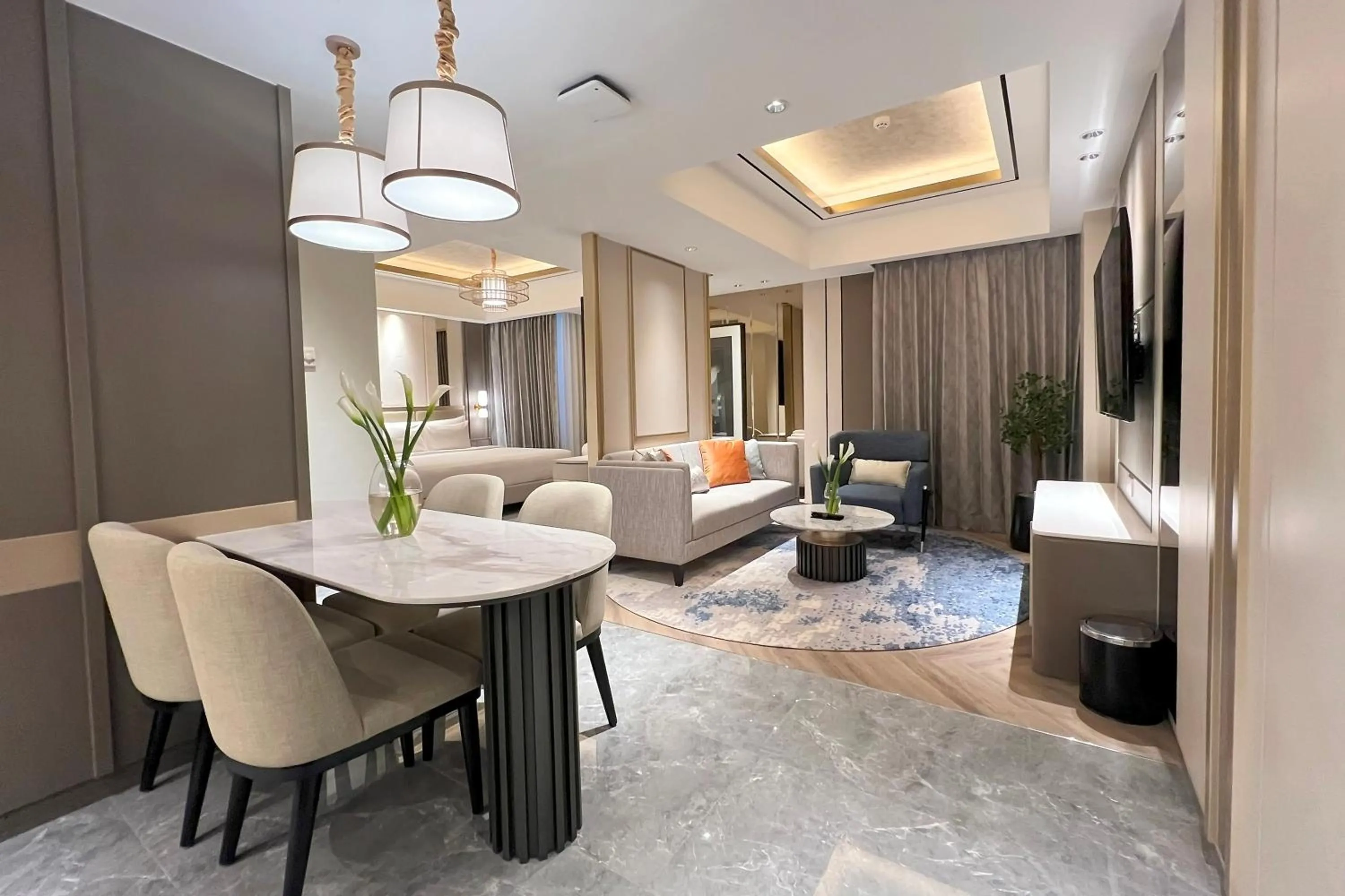 Living room in HARRIS Hotel & Conventions Gubeng