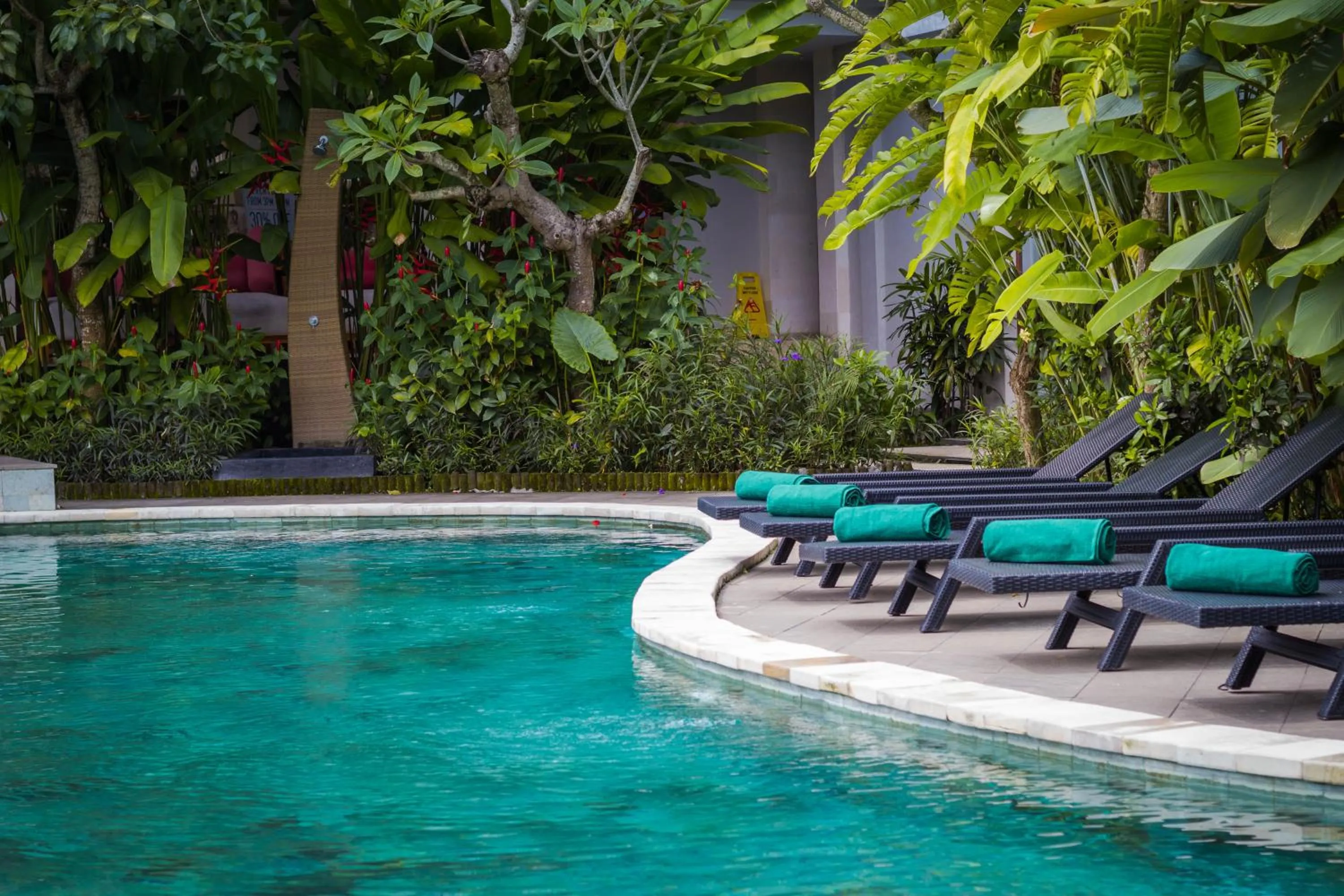 Swimming pool in Bakung Ubud Resort and Villa