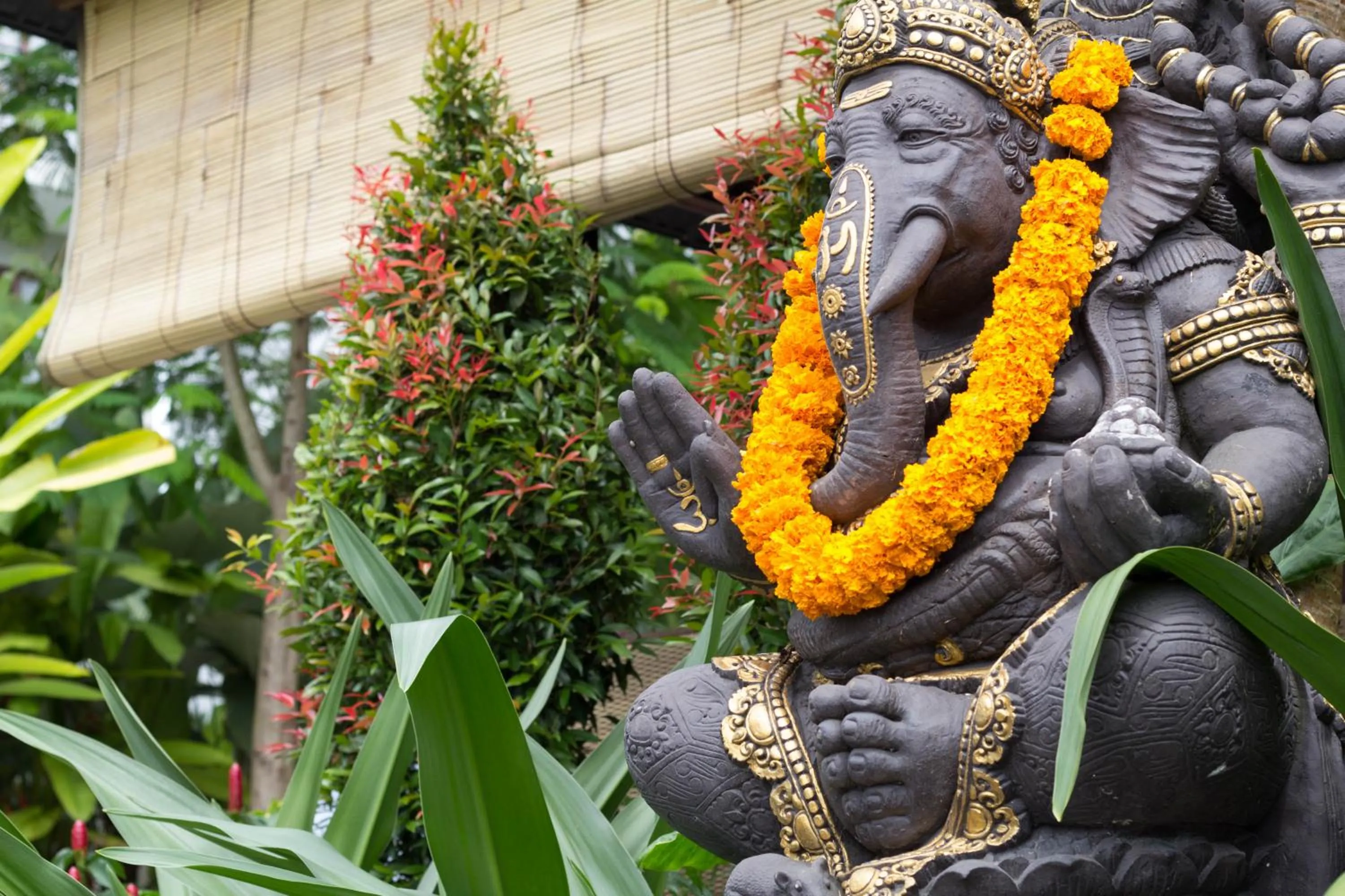 Decorative detail in Bakung Ubud Resort and Villa