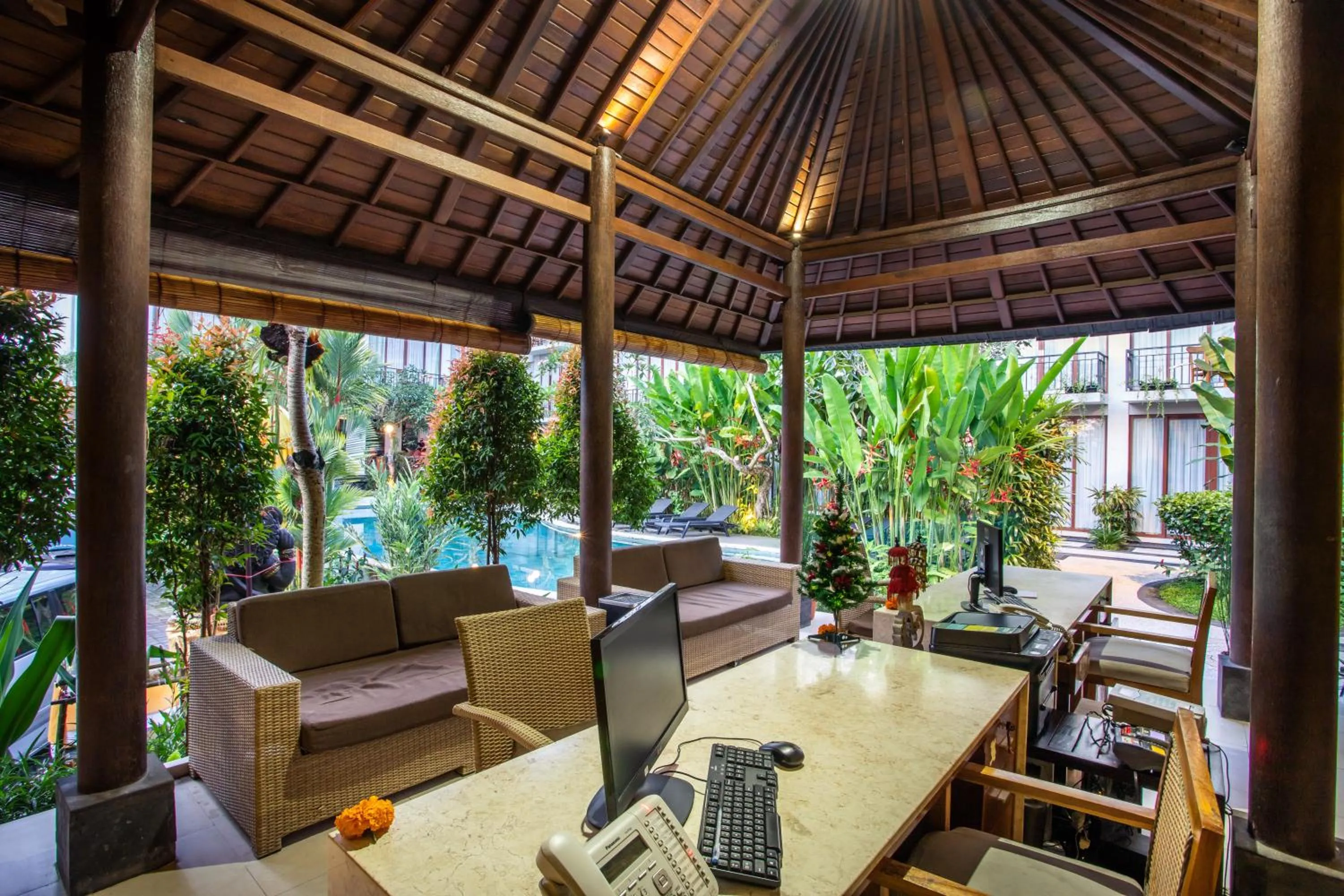 Lobby or reception in Bakung Ubud Resort and Villa