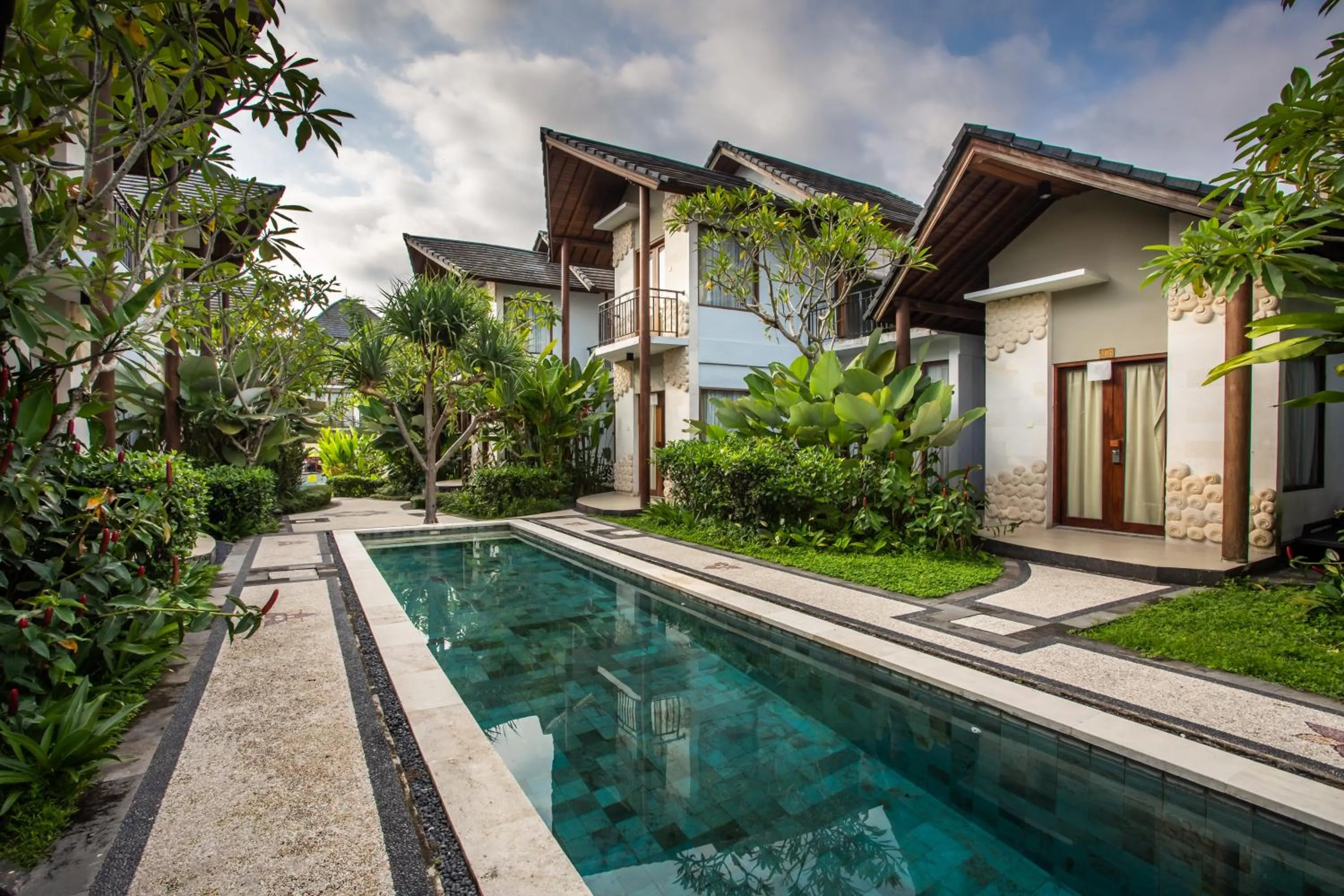 Swimming pool in Bakung Ubud Resort and Villa