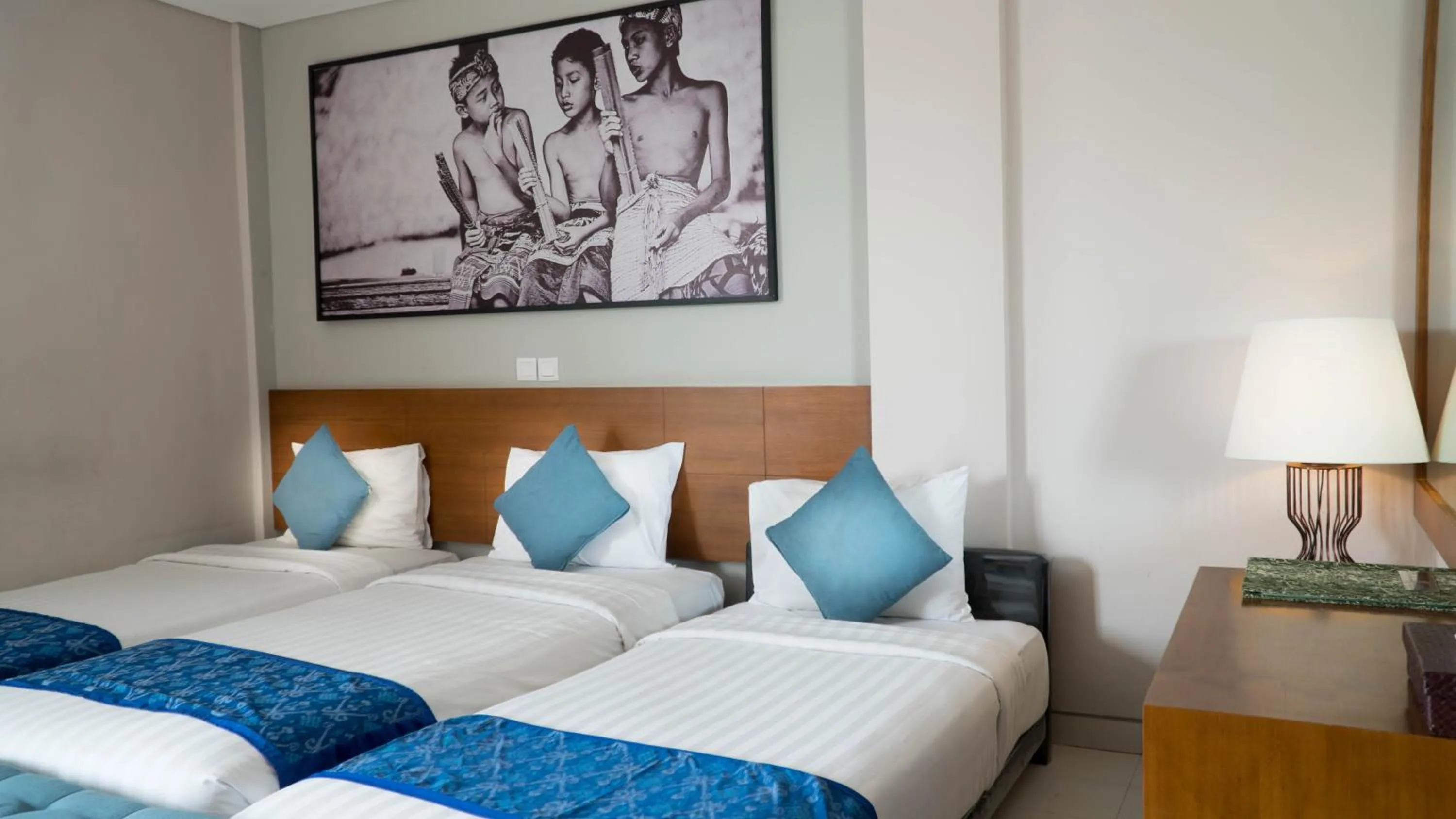 Bed in Bakung Ubud Resort and Villa