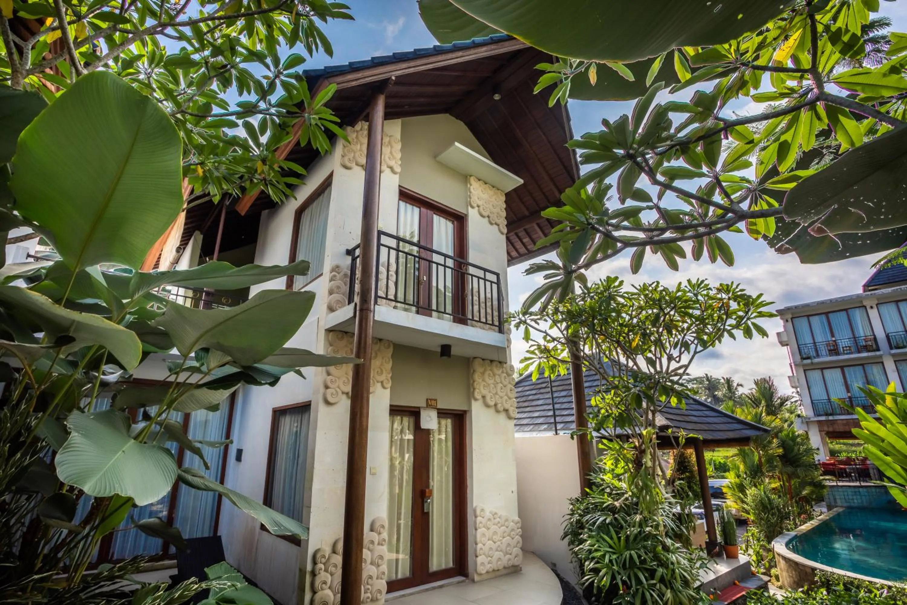 Property building in Bakung Ubud Resort and Villa