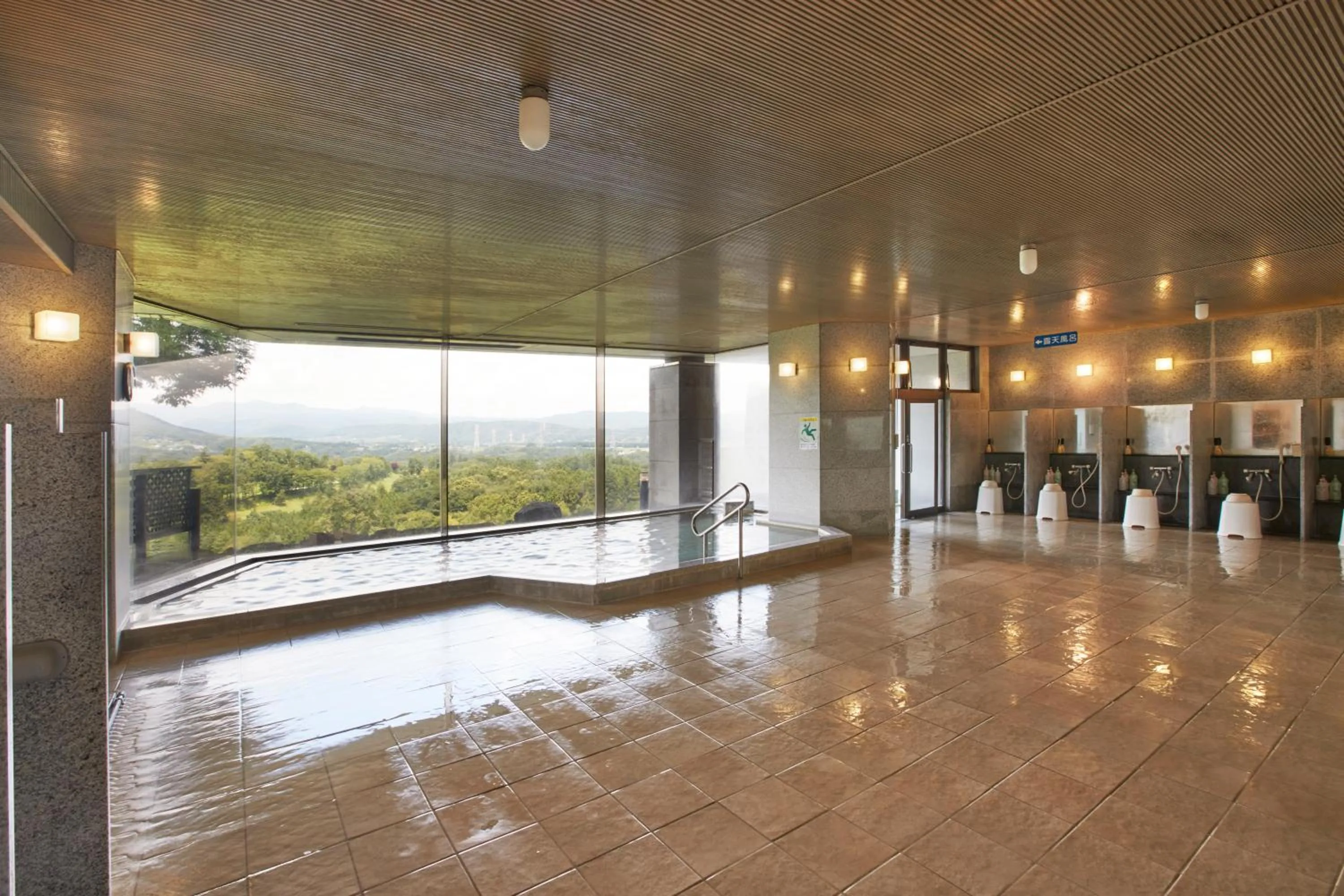 Hot Spring Bath in Myogi Green Hotel