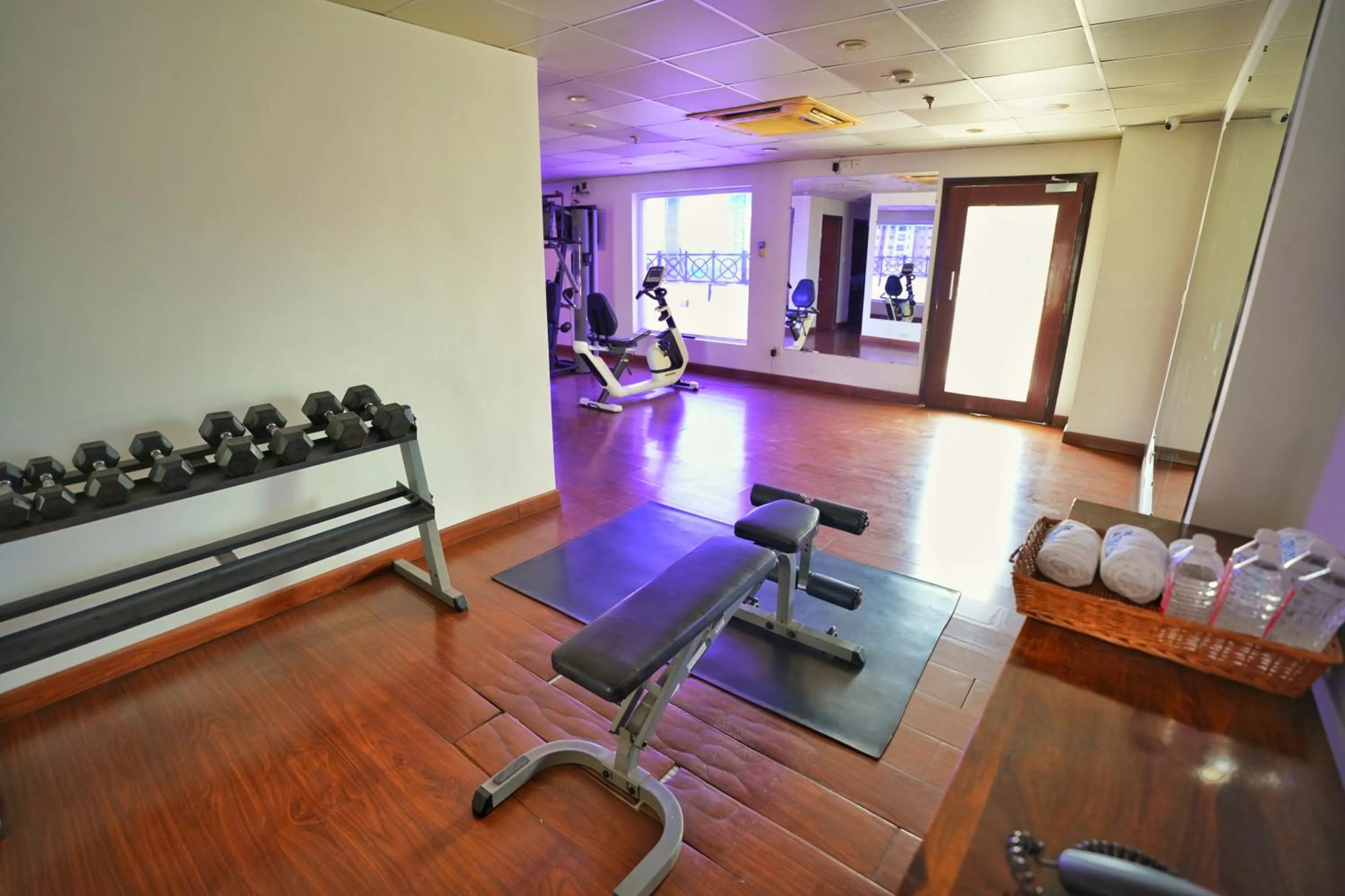 Fitness centre/facilities in The Altruist Business Hotel Hitech