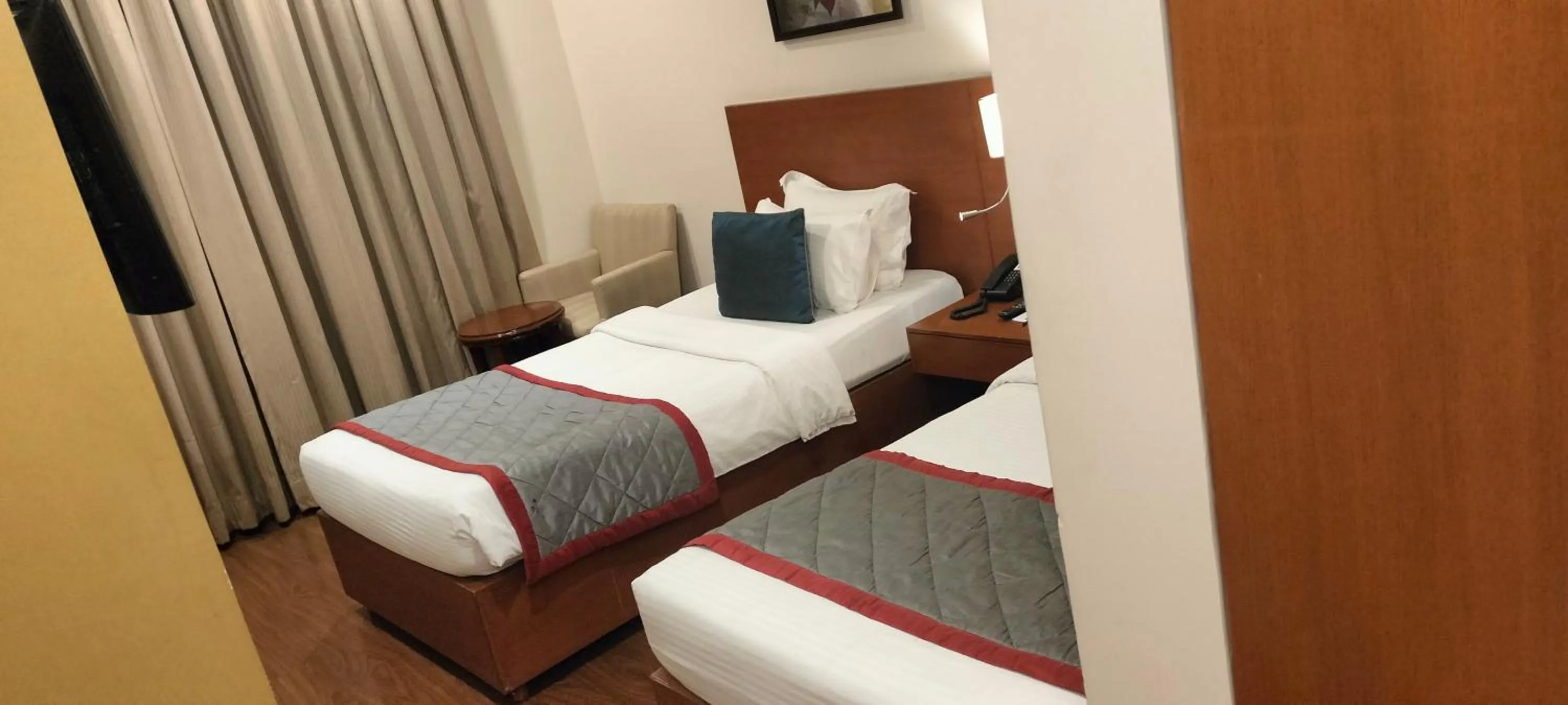 Bed in The Altruist Business Hotel Hitech