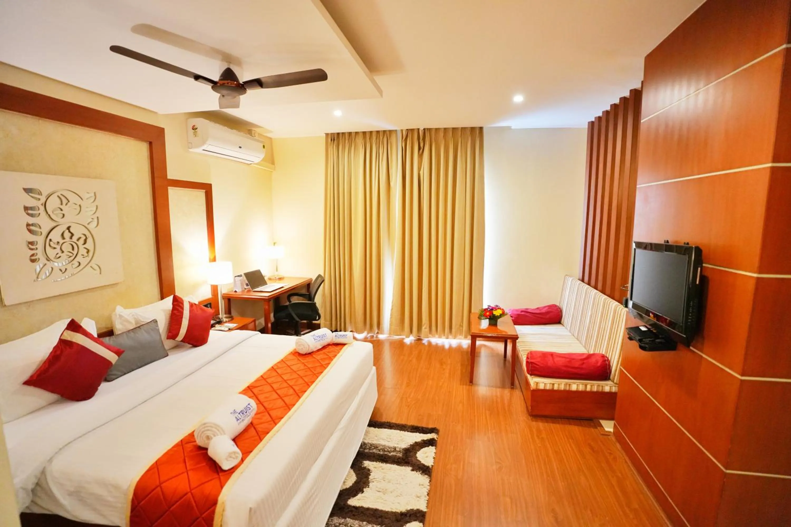 Bedroom, Bed in The Altruist Business Hotel Hitech