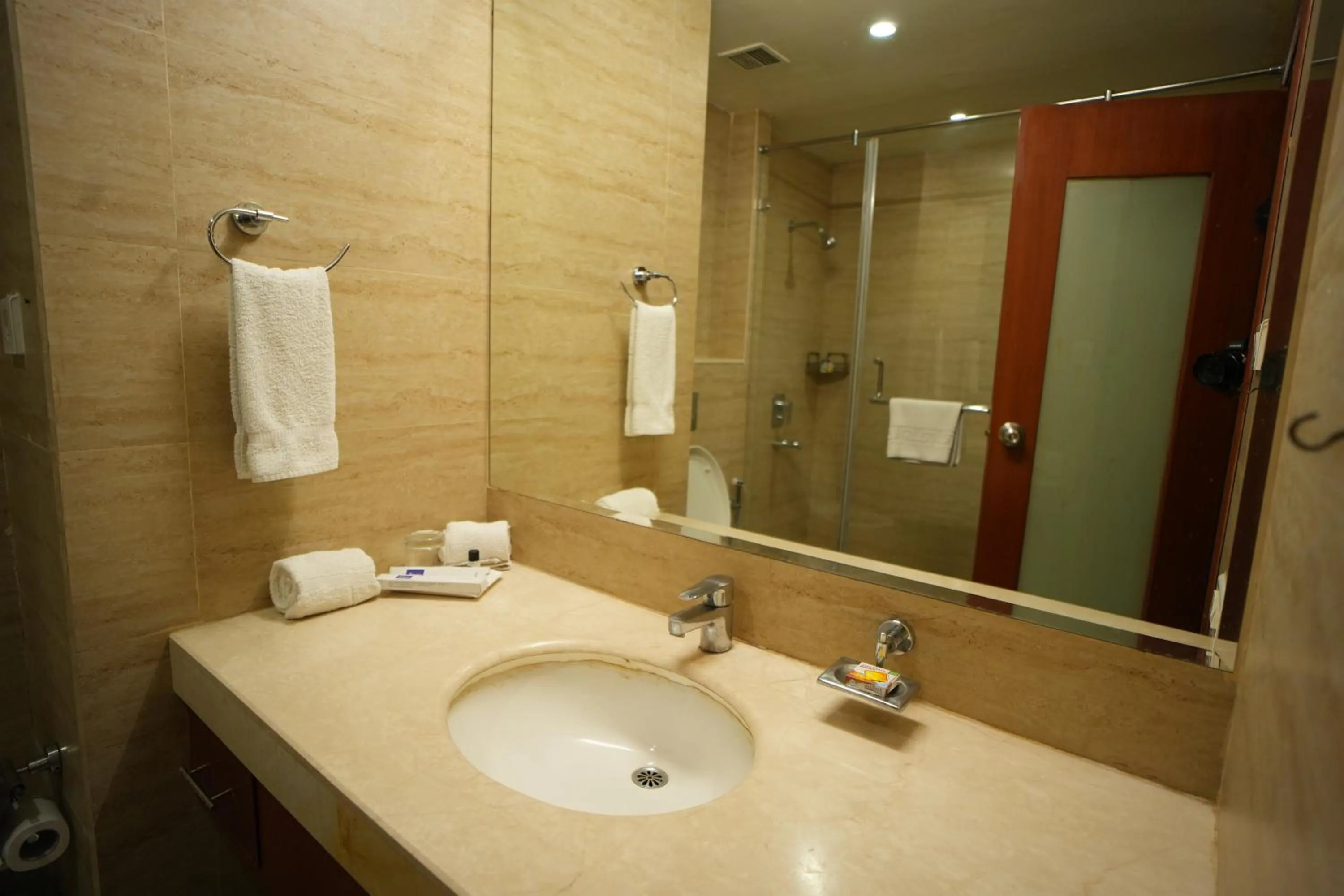 Bathroom in The Altruist Business Hotel Hitech