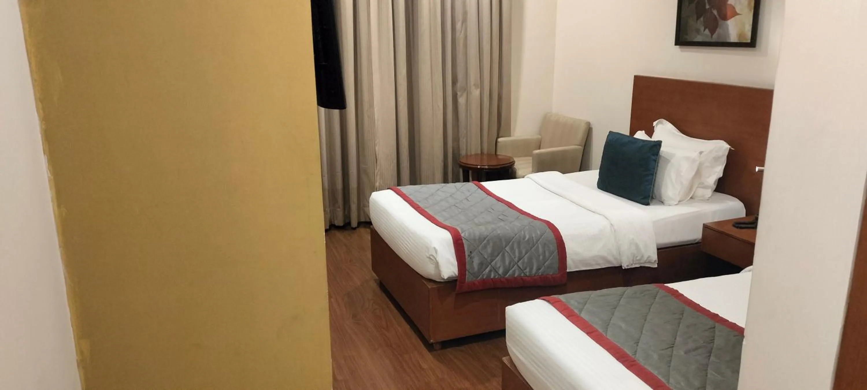 Bed in The Altruist Business Hotel Hitech