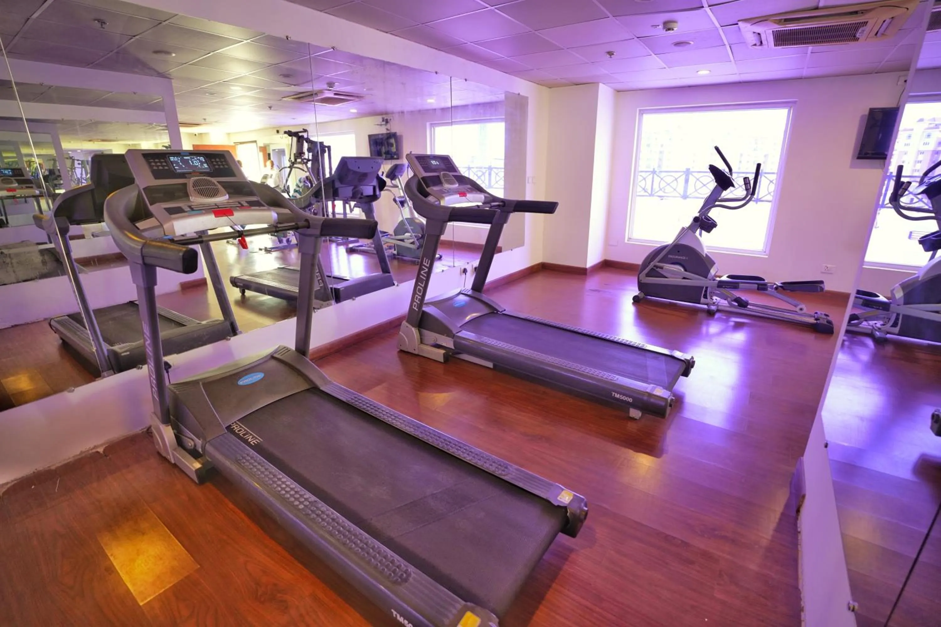 Fitness centre/facilities in The Altruist Business Hotel Hitech