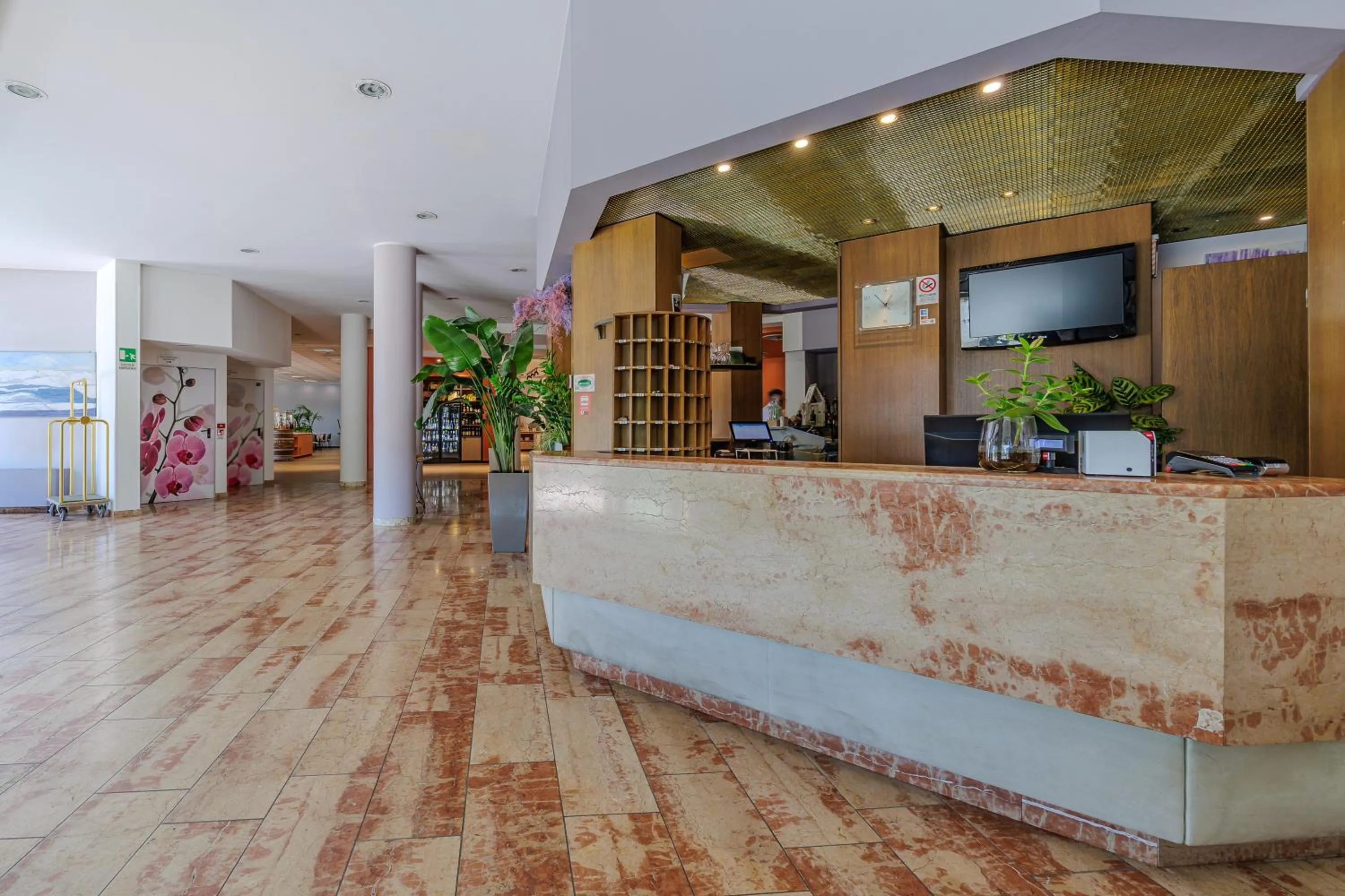 Lobby or reception in Hotel Ristorante Al Fiore