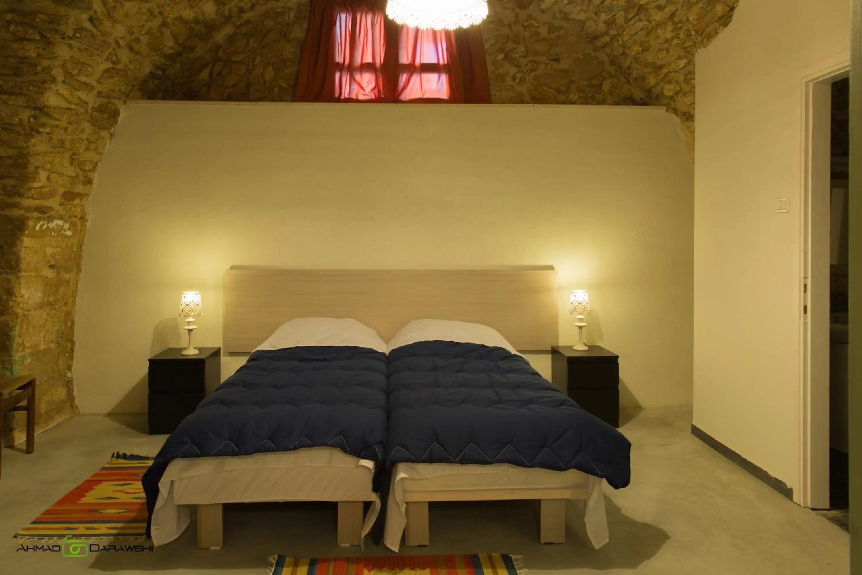 Bedroom, Bed in Al-Hakim Boutique Hotel Old Town Nazareth