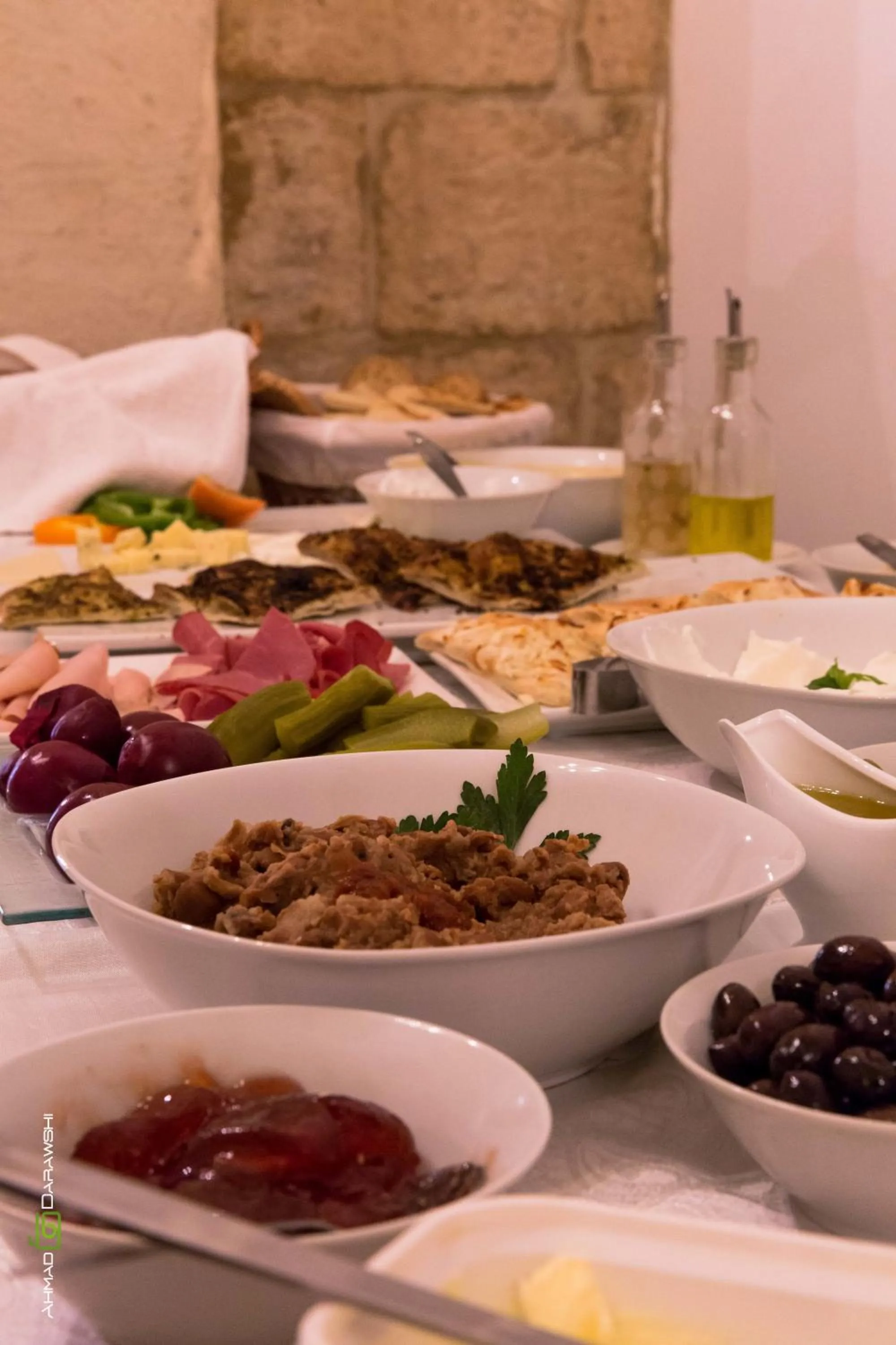 Meals in Al-Hakim Boutique Hotel Old Town Nazareth