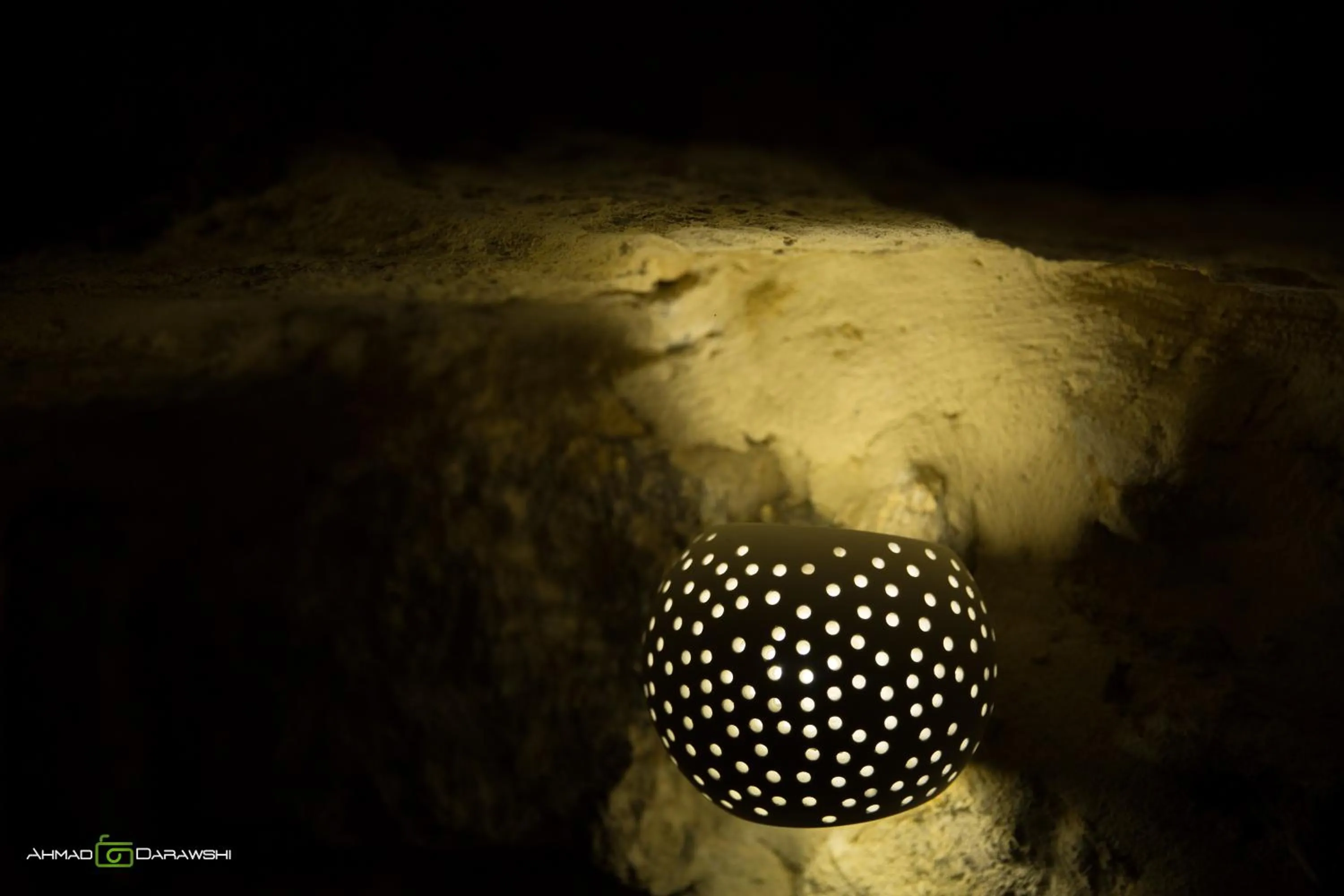 Decorative detail in Al-Hakim Boutique Hotel Old Town Nazareth