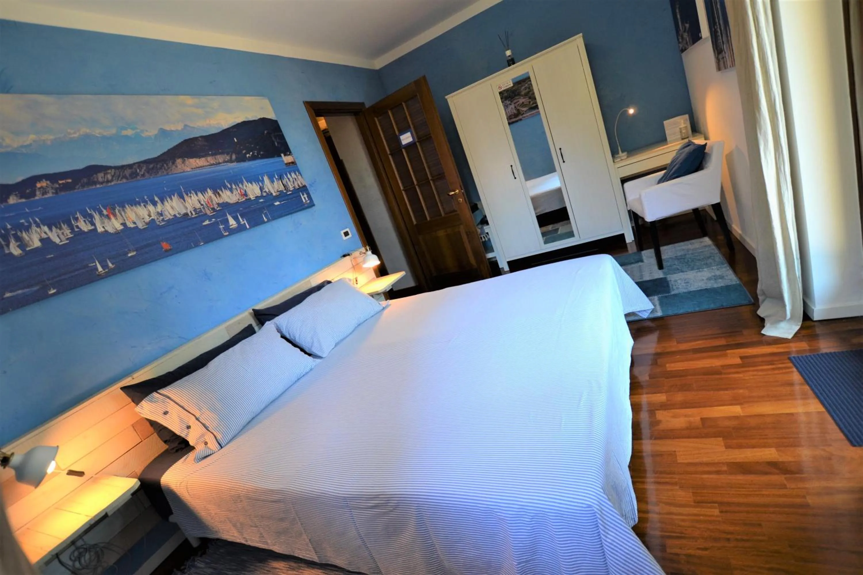 Photo of the whole room, Bed in Triestè59 B&B