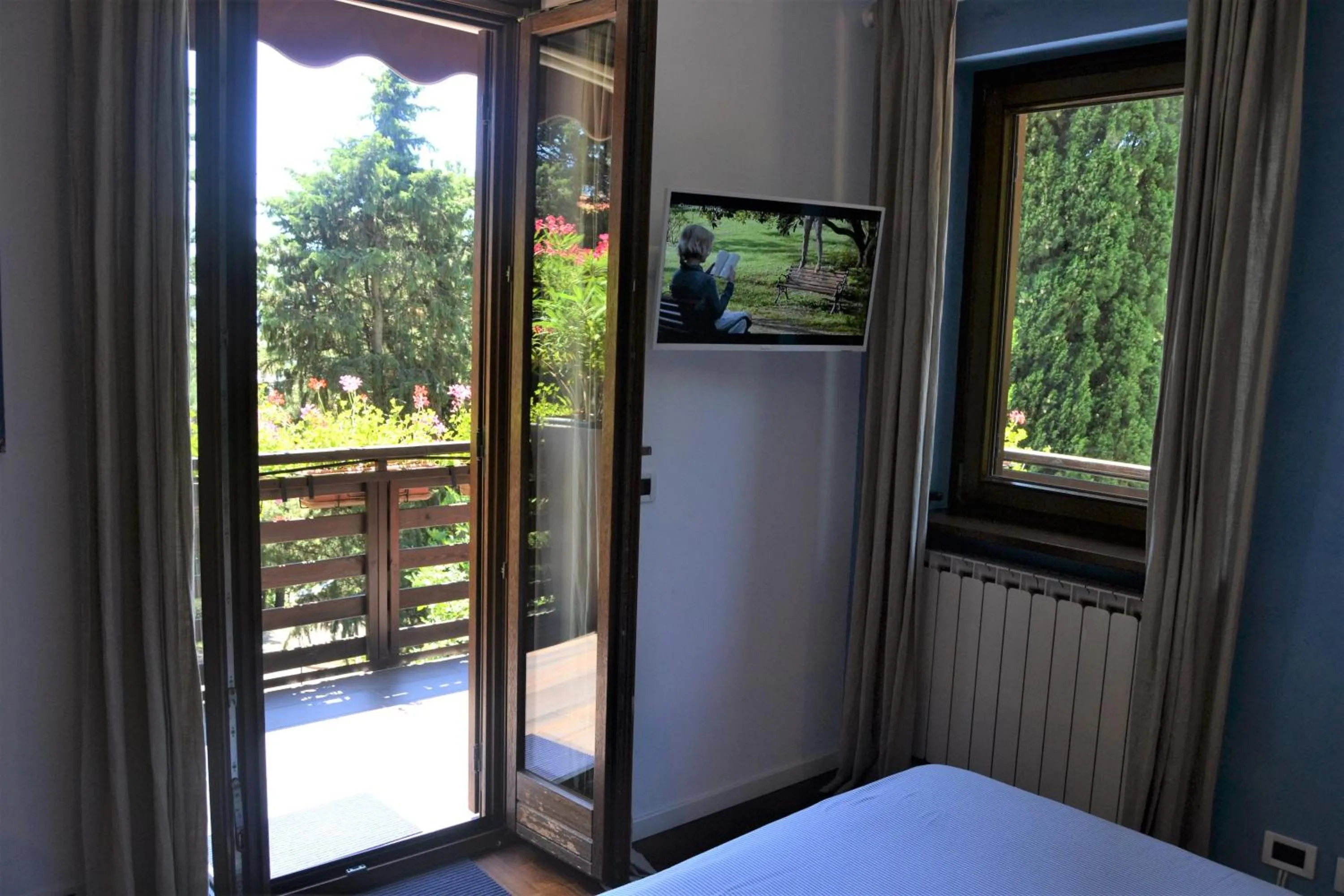 Balcony/Terrace, Bed in Triestè59 B&B