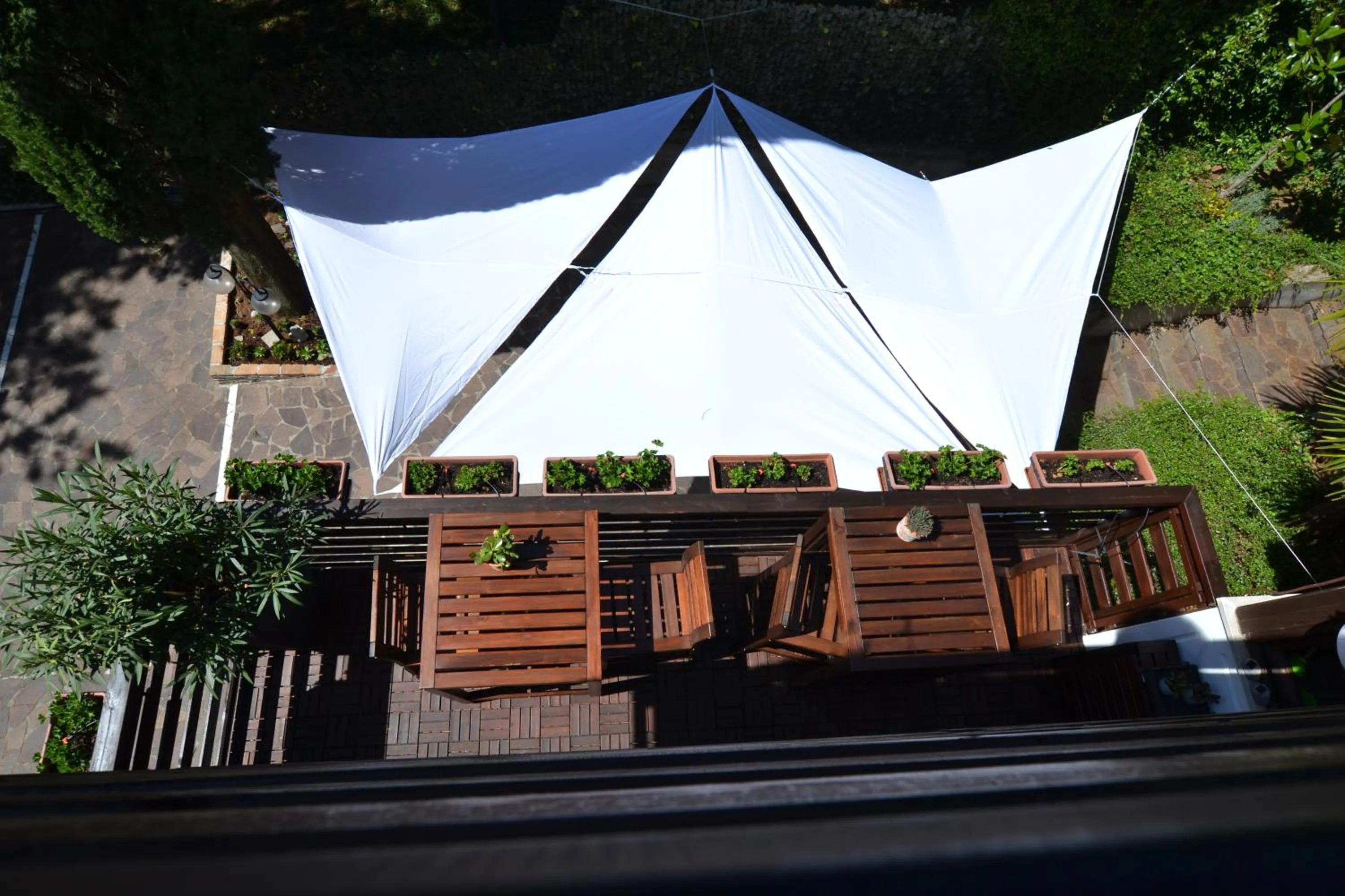 Balcony/Terrace in Triestè59 B&B