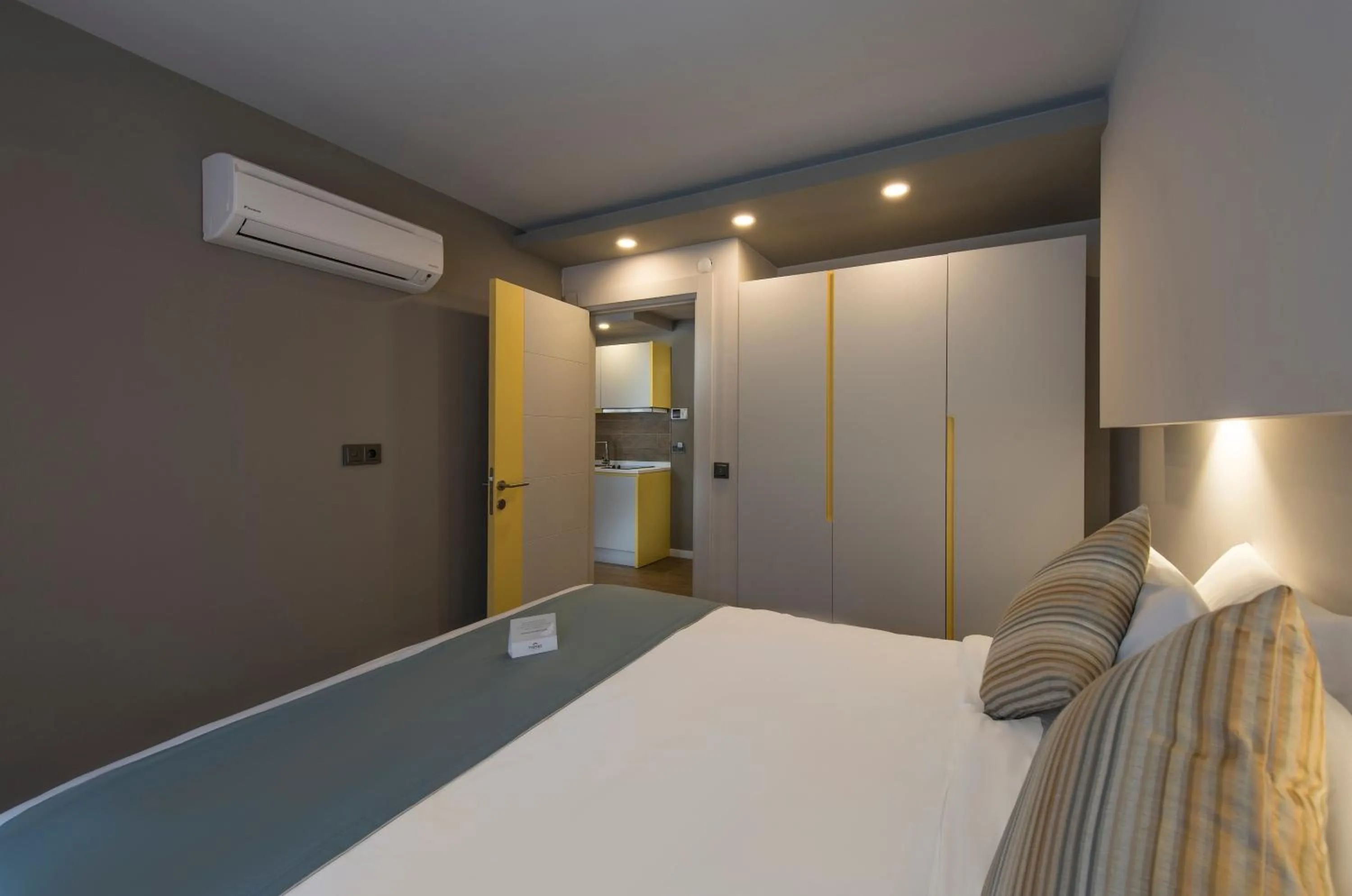 Bedroom, Bed in Trend Suites