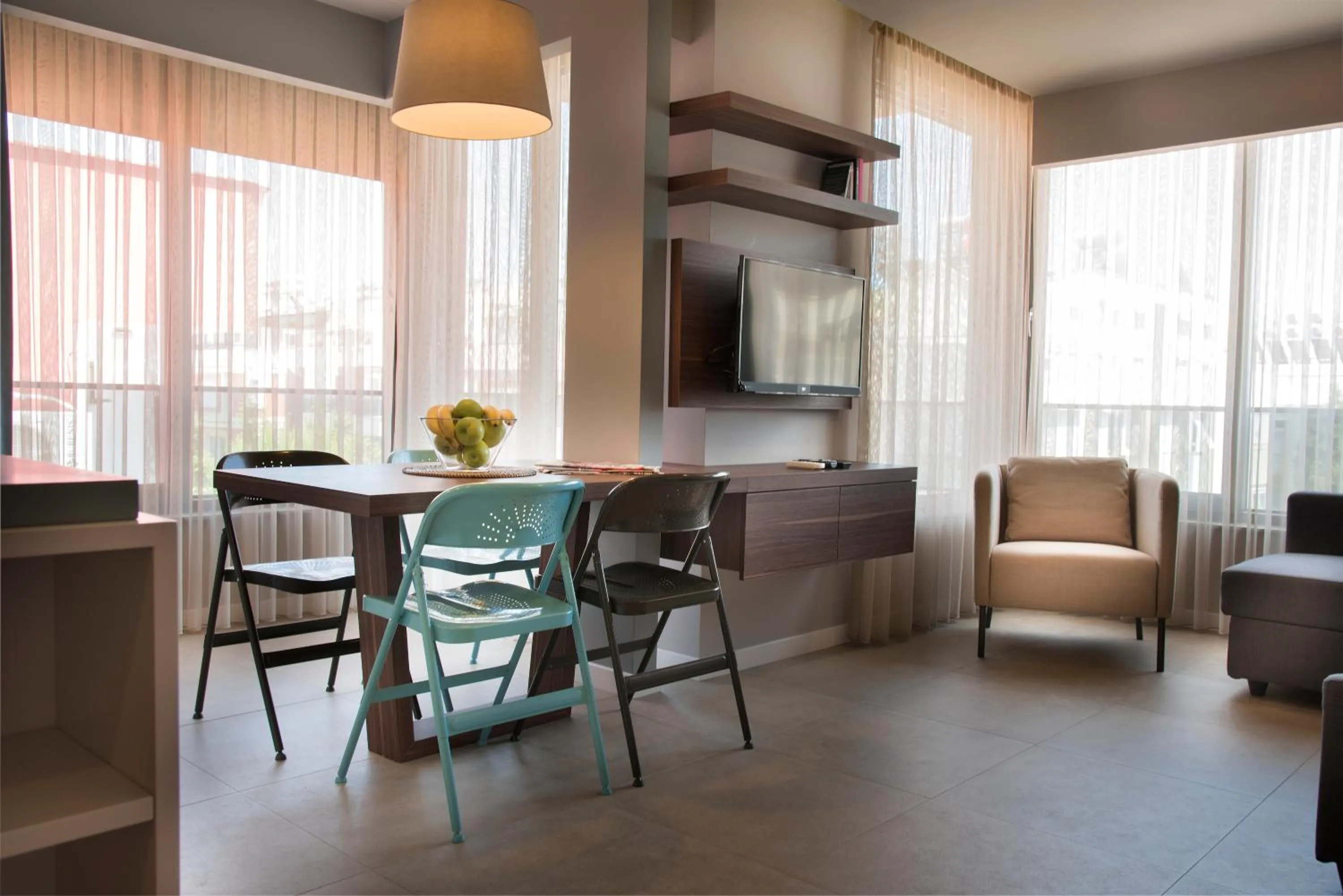 Dining area in Trend Suites