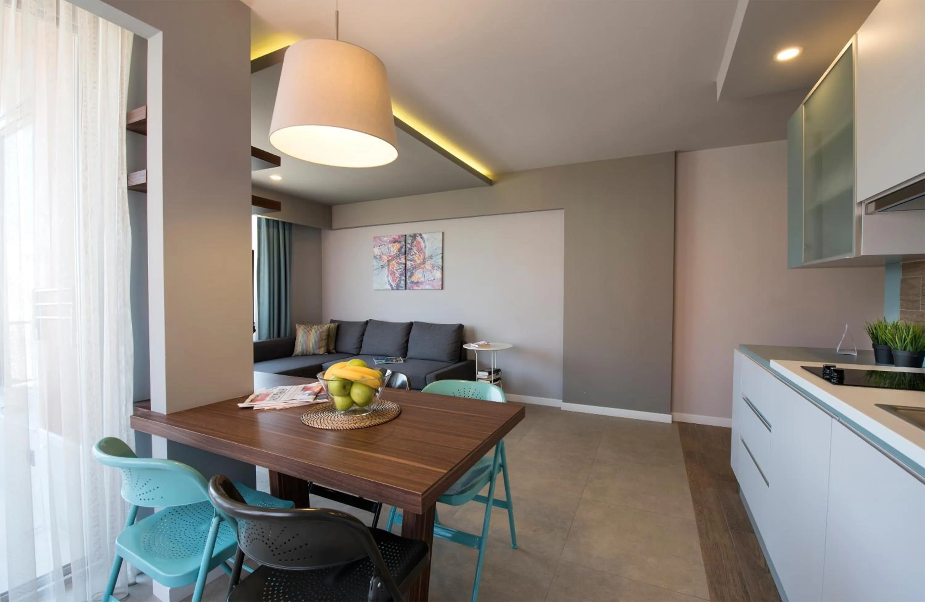 Dining area in Trend Suites